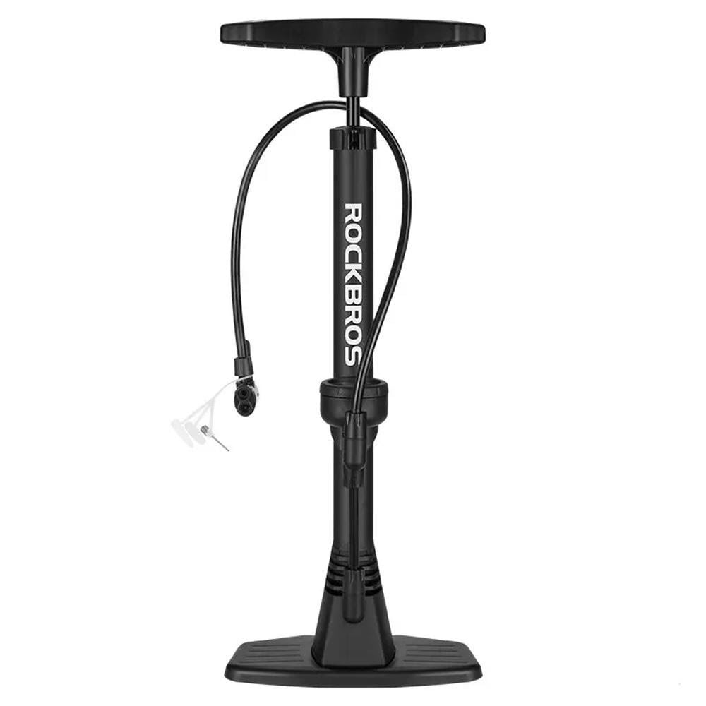 Rockbros 42510001001 Floor Bicycle Pump - Black - Fahrradzubehoer
