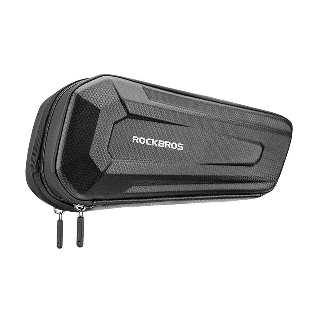 Rockbros B66 Waterproof Bicycle Bag For Frame - Black - Fahrradzubehoer