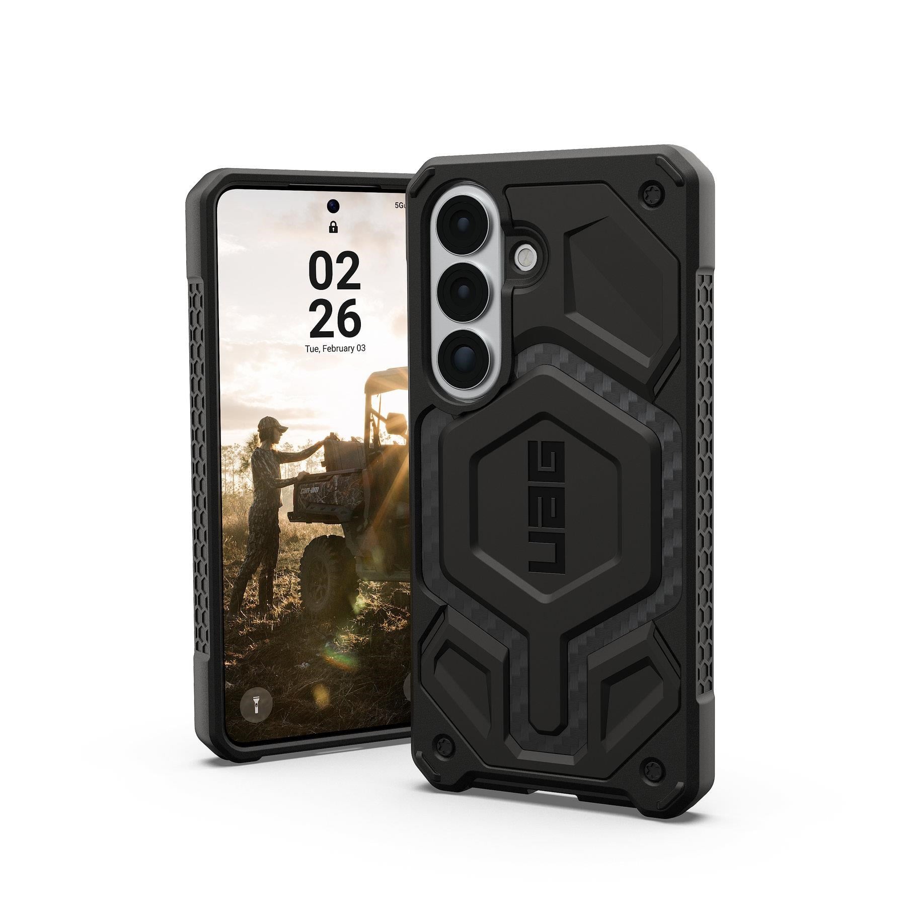 Uag Monarch Pro - Carbon Fiber - Samsung Galaxy S26 - Handys Cover Cases 214515114242