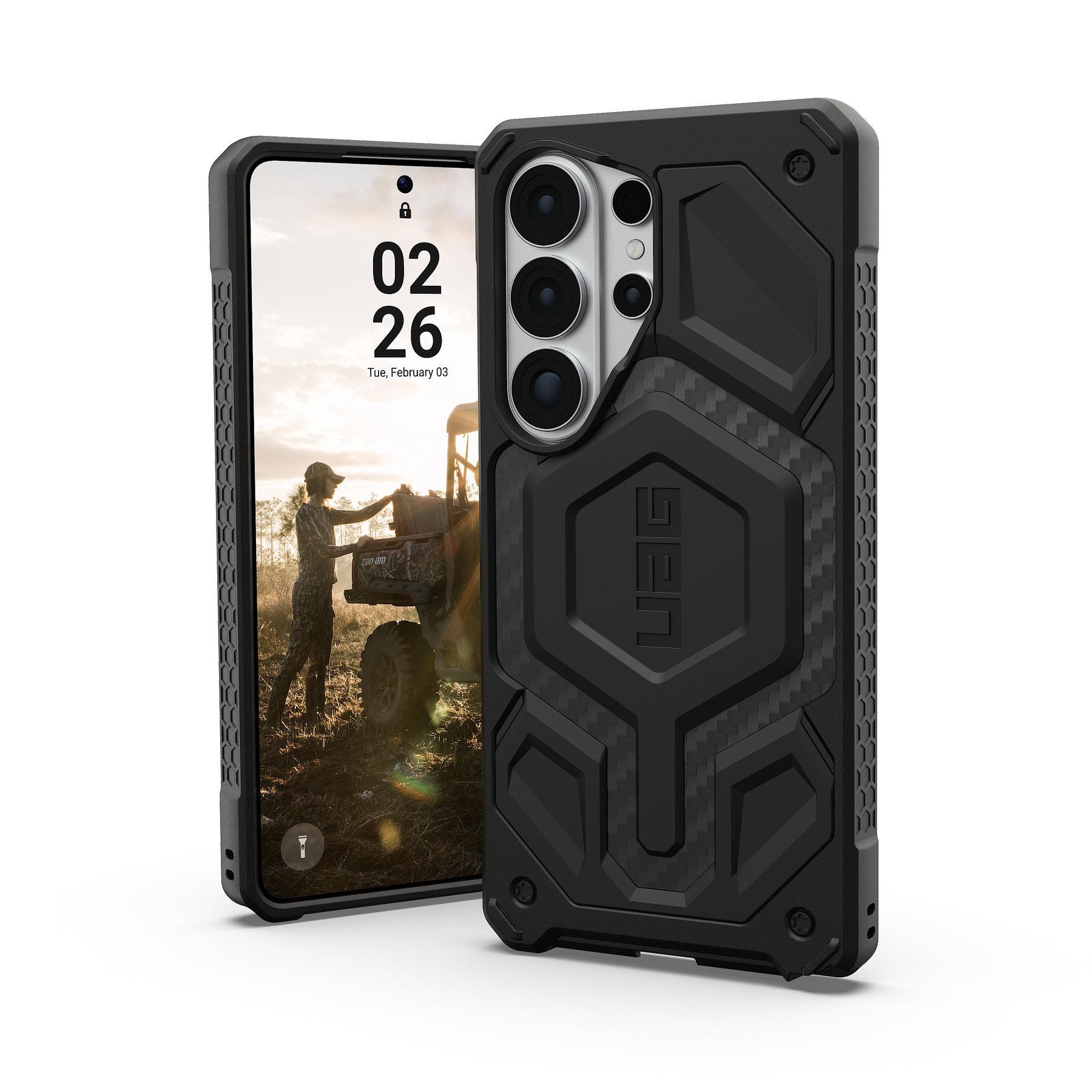 Uag Monarch Pro - Carbon Fiber - Samsung Galaxy S26 Ultra - Handys Cover Cases 214513114242