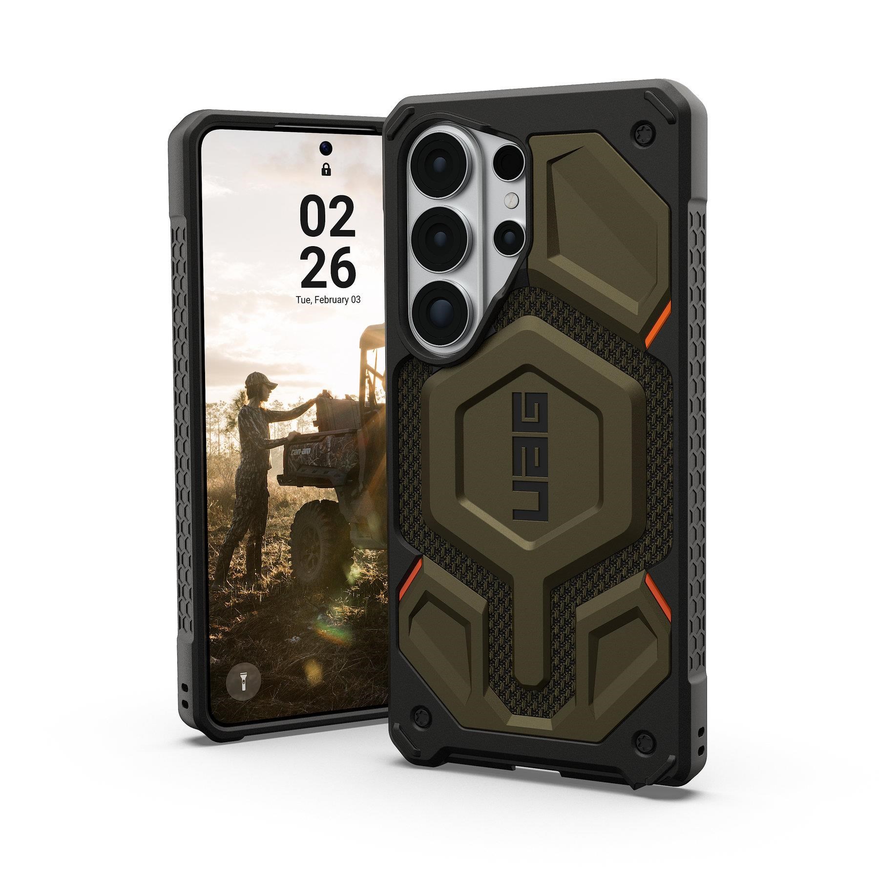 Uag Monarch Pro - Kevlar Element Green - Samsung Galaxy S26 Ultra - Handys Cover Cases 21451311397b