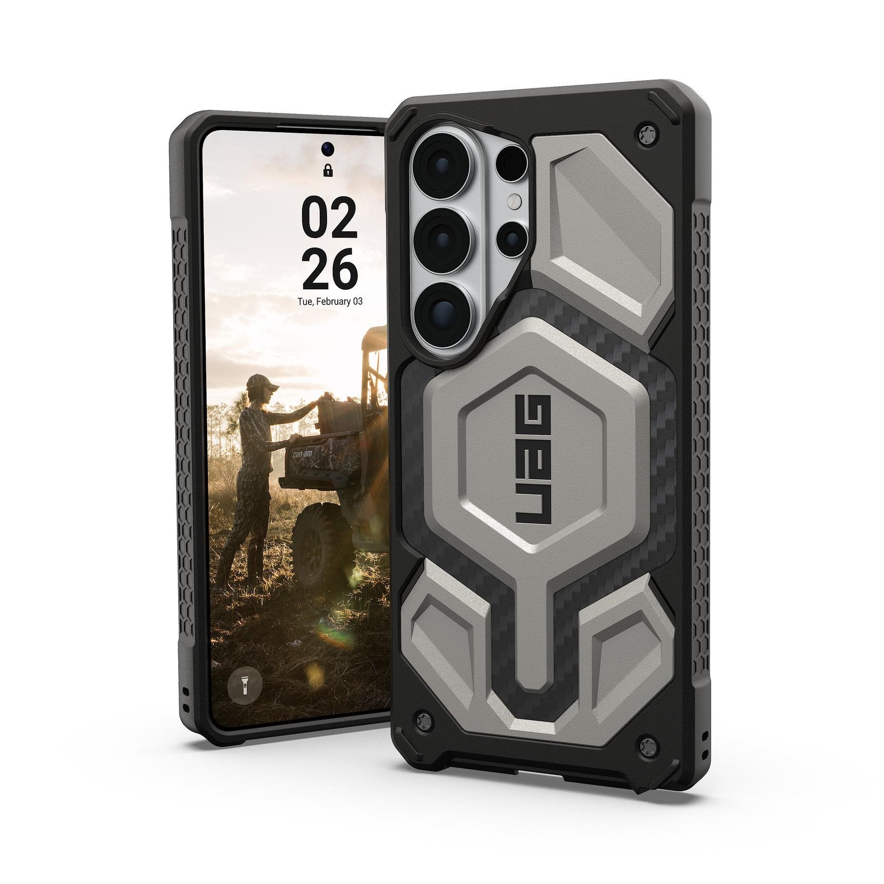 Uag Monarch Pro - Titanium - Samsung Galaxy S26 Ultra - Handys Cover Cases 214513113636