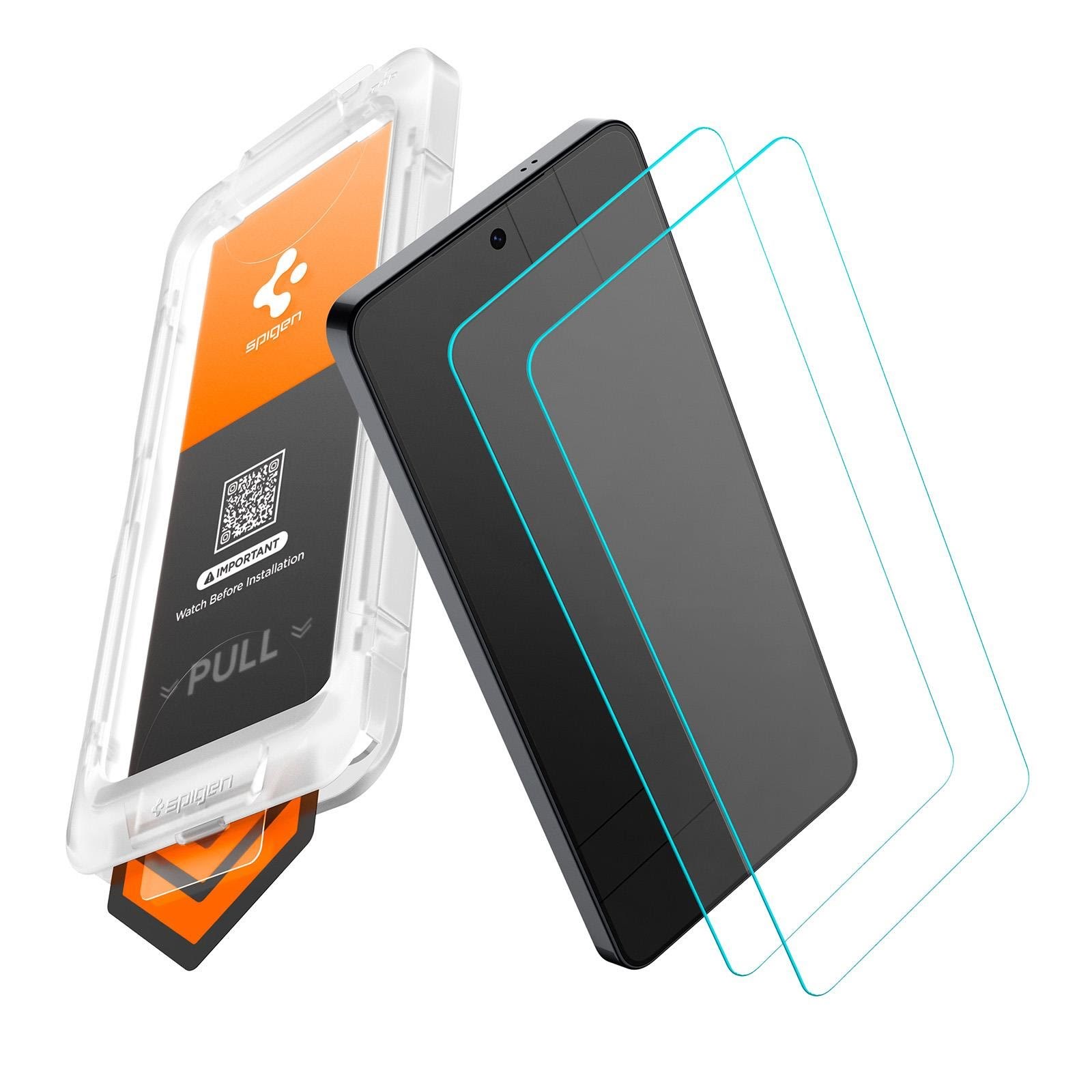 Spigen Glass tR EZ Fit Pro HD 2 Pack - Transparency - Samsung Galaxy S26 Ultra - Handys Schutzfolie Agl11072