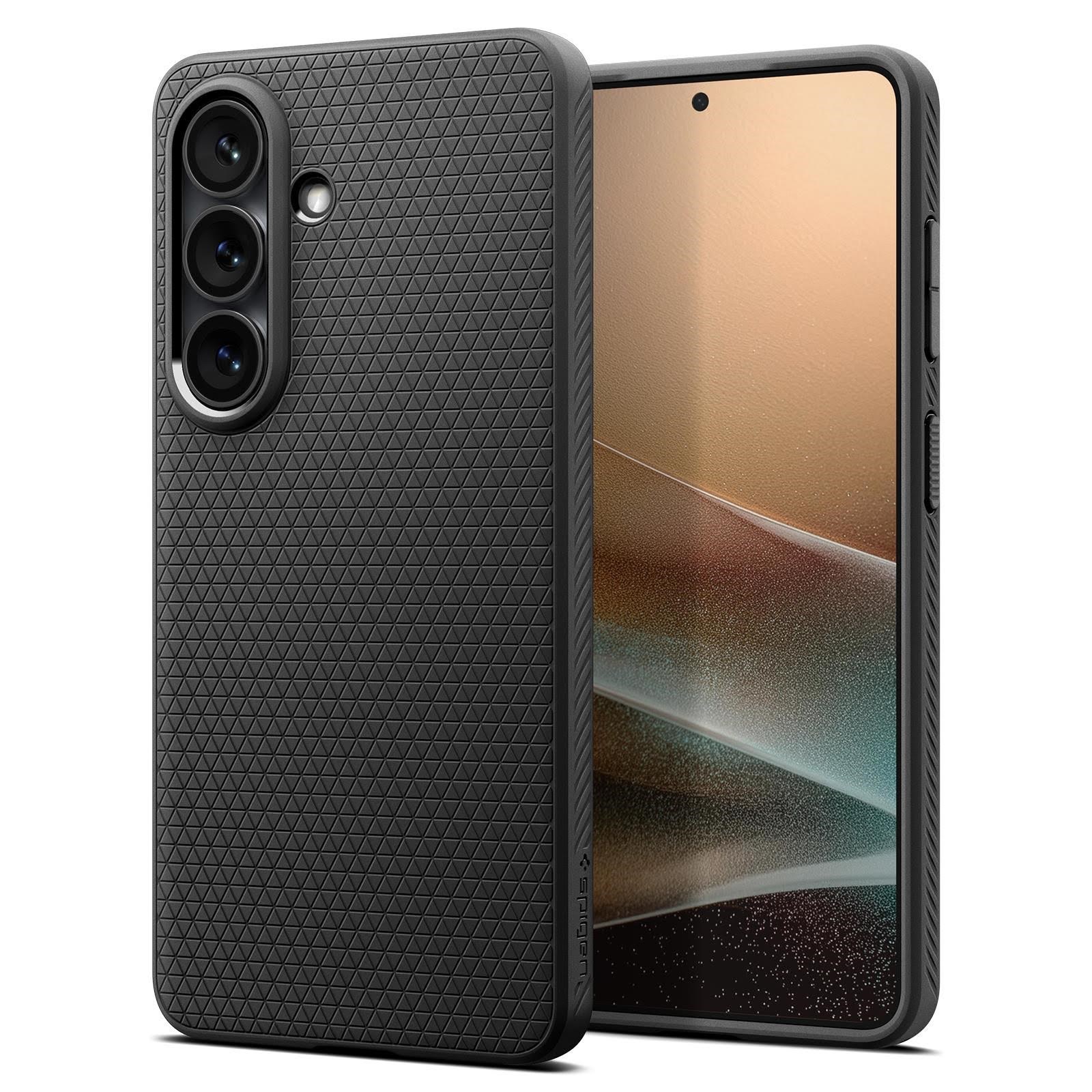 Spigen Liquid Air - Matte Black - Samsung Galaxy S26 - Handys Cover Cases Acs10726