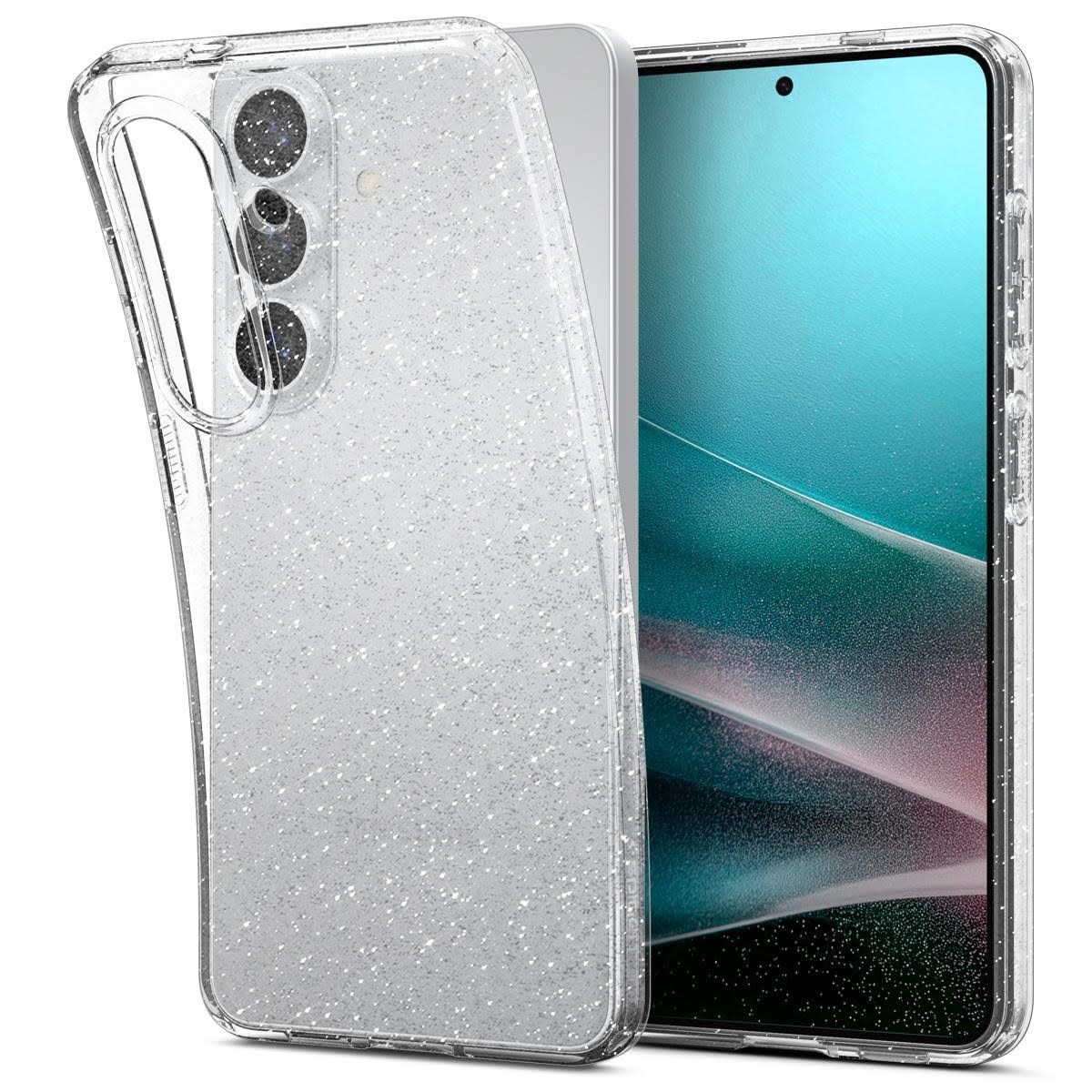 Spigen Liquid Crystal Glitter - Crystal Quartz - Samsung Galaxy S26+ - Handys Cover Cases Acs10703