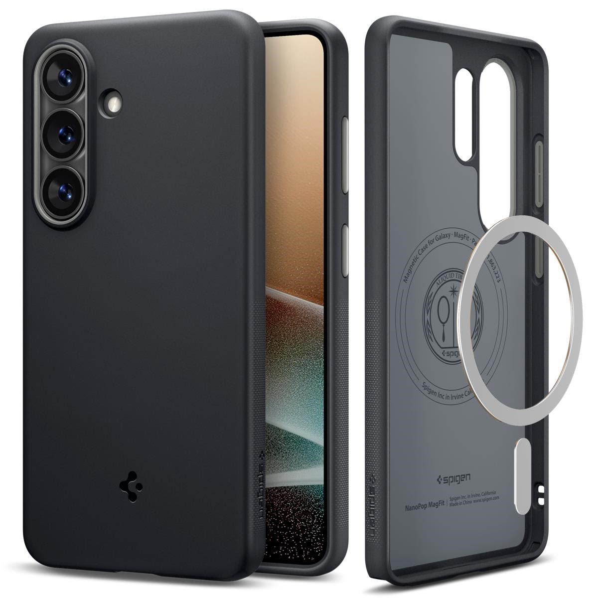 Spigen Nano Pop Magsafe - Black Sesame - Samsung Galaxy S26 Ultra - Handys Cover Cases Acs11038