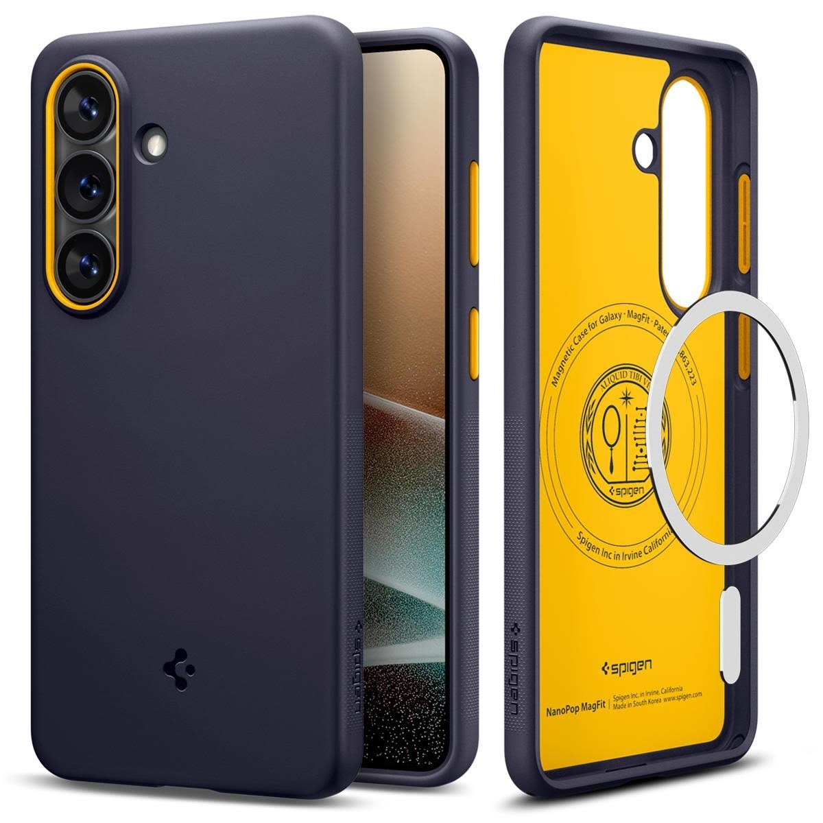 Spigen Nano Pop Magsafe - Blueberry Navy - Samsung Galaxy S26 - Handys Cover Cases