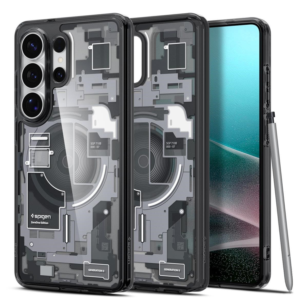 Spigen Ultra Hybrid Magsafe - Zero One Black - Samsung Galaxy S26 Ultra - Handys Cover Cases