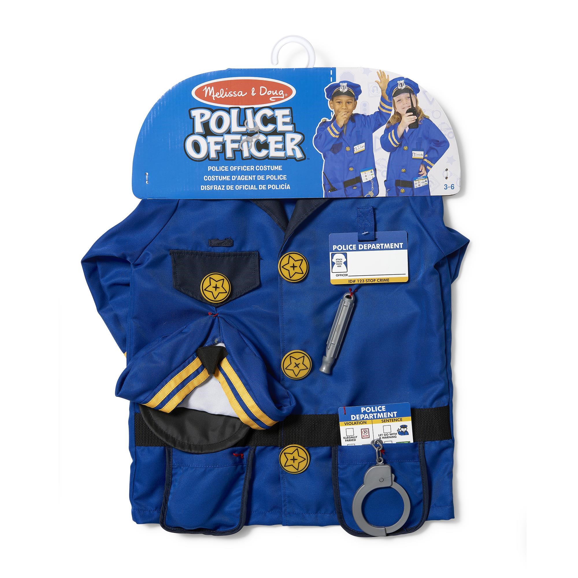 Melissa & Doug Role Play Costume Set Police Officer - Rollenspiele 6075144