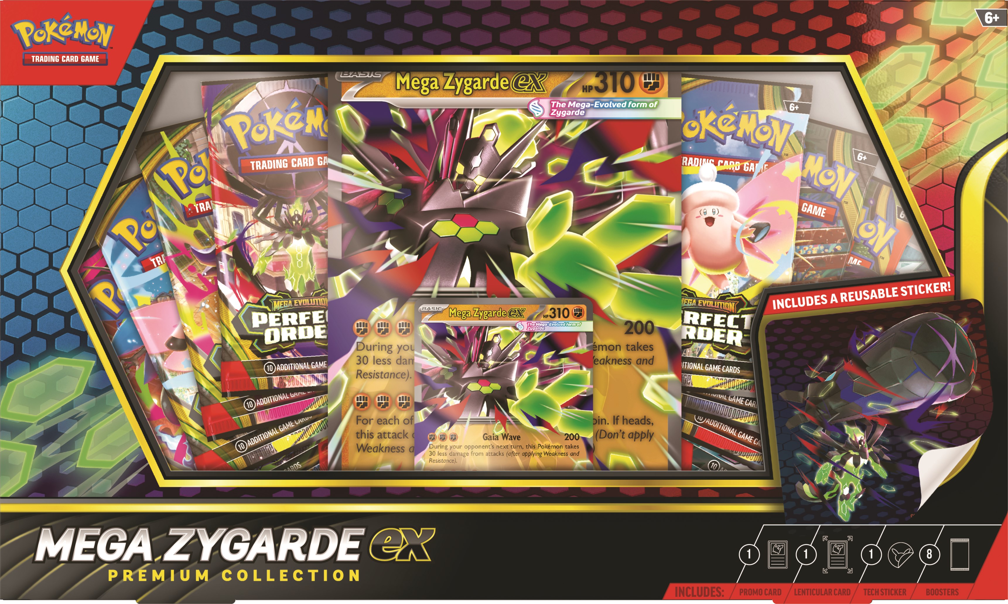 Pokemon Tcg Mega Zygarde ex Premium Collection Pok10359-101