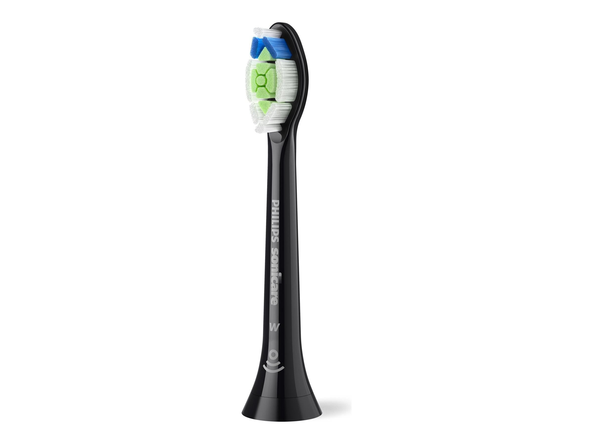 Philips Bürstenköpfe Sonicare W2 Optimal White Hx6068 - Replacement Brushhead - Black - Elektrische Zahnbuersten Hx6068/88