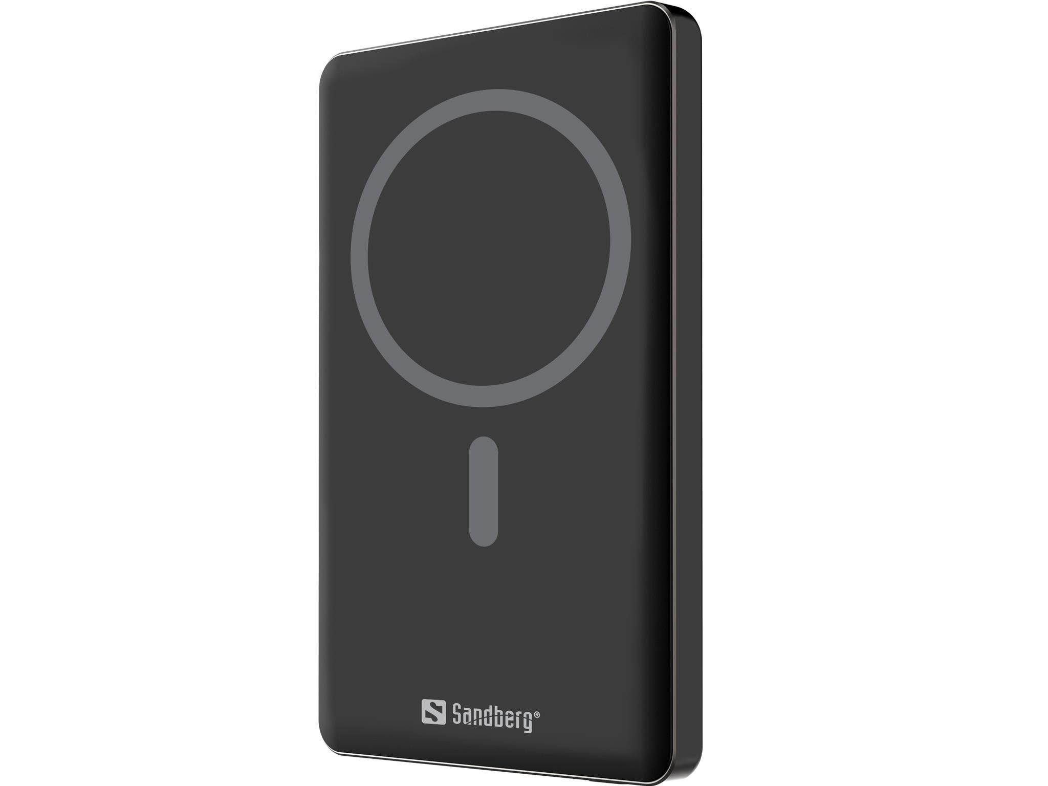 Sandberg Magnet Powerbank 5000 Saver - 5 Ah - Powerbank Akku
