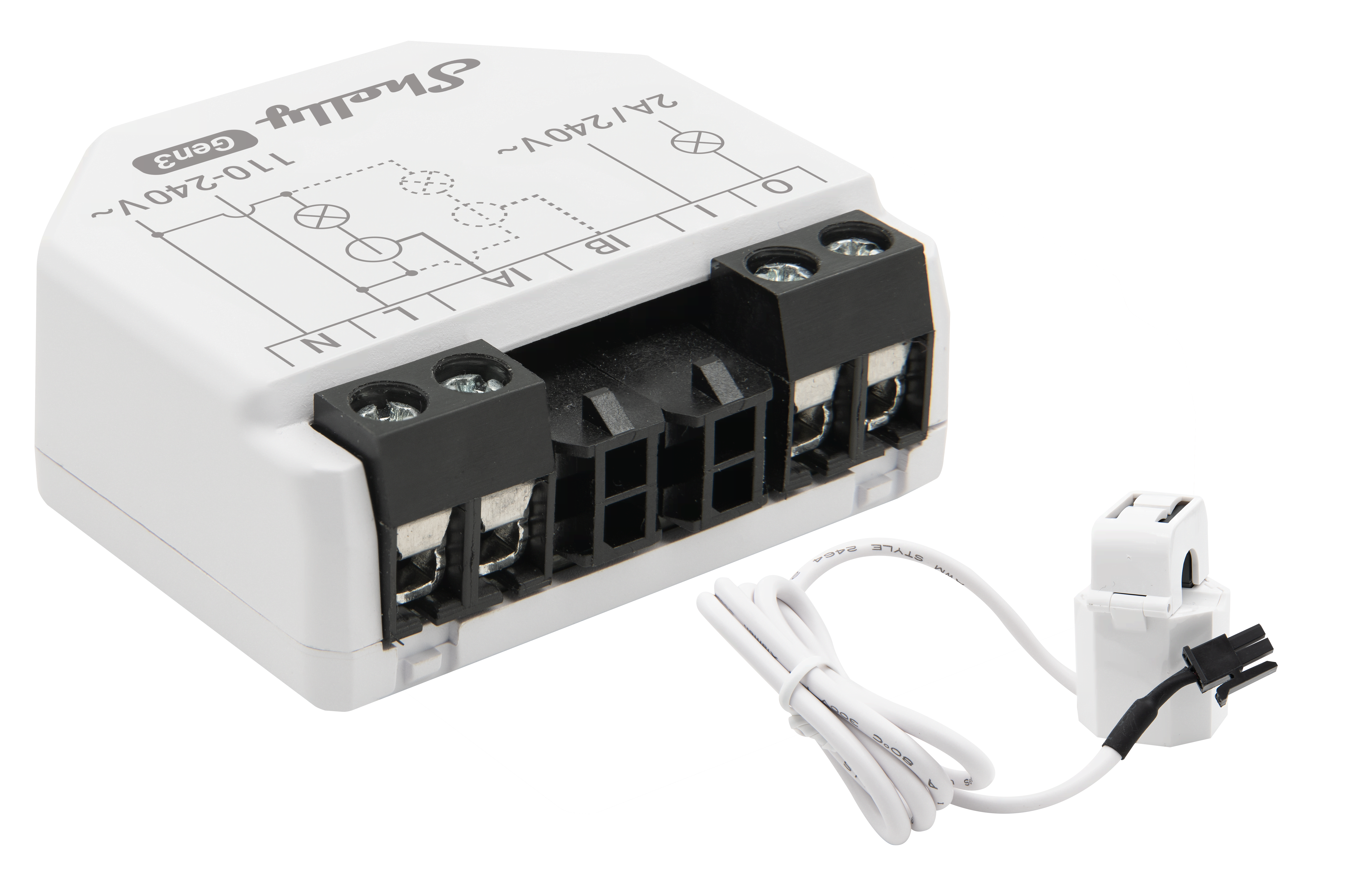 Shelly · Unterputz · EM Gen3 · Inkl. 1x 50a Klemme - Smart Home Shelly_EM_Gen3