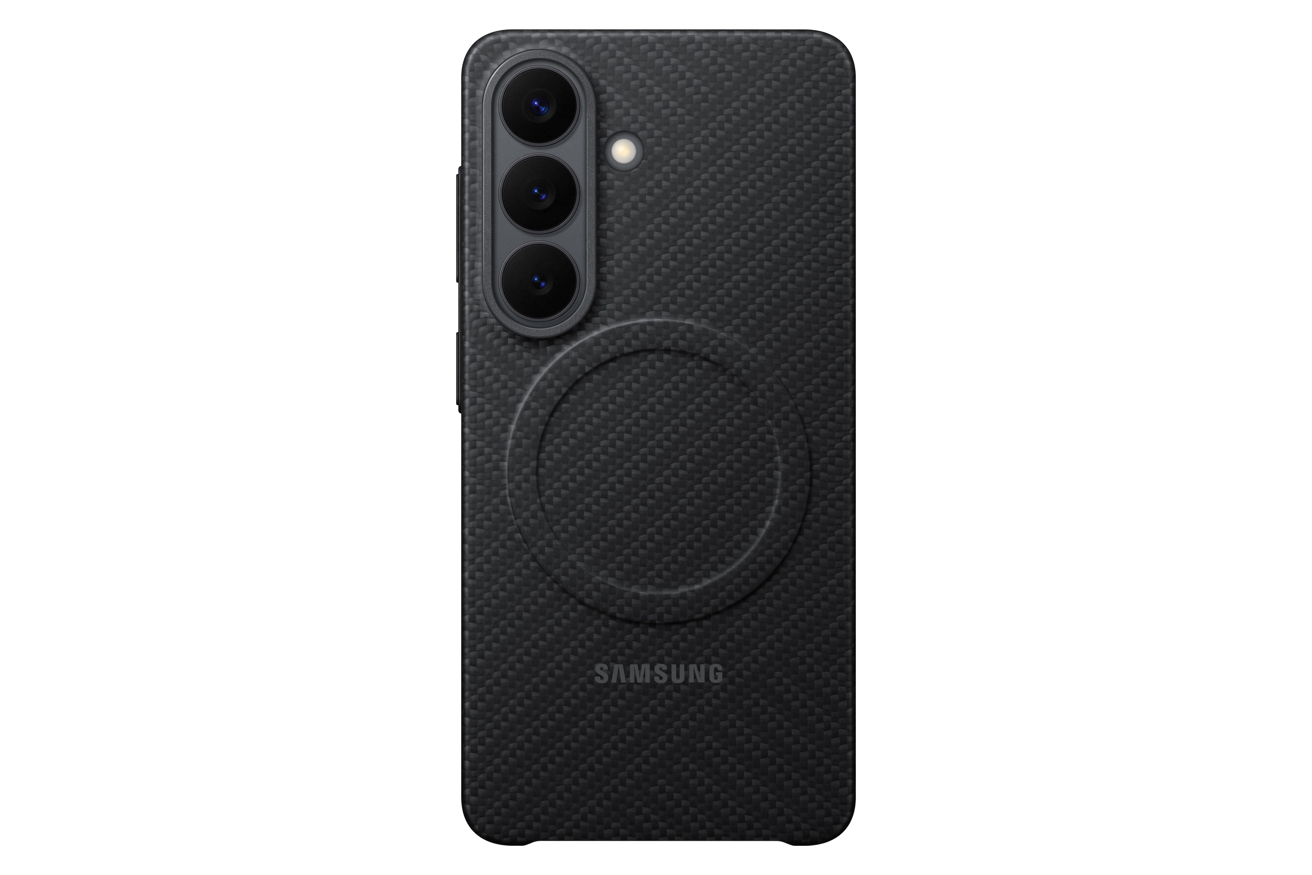 Samsung Galaxy S26 Carbon Magnet Case - Black - Handys Cover Cases