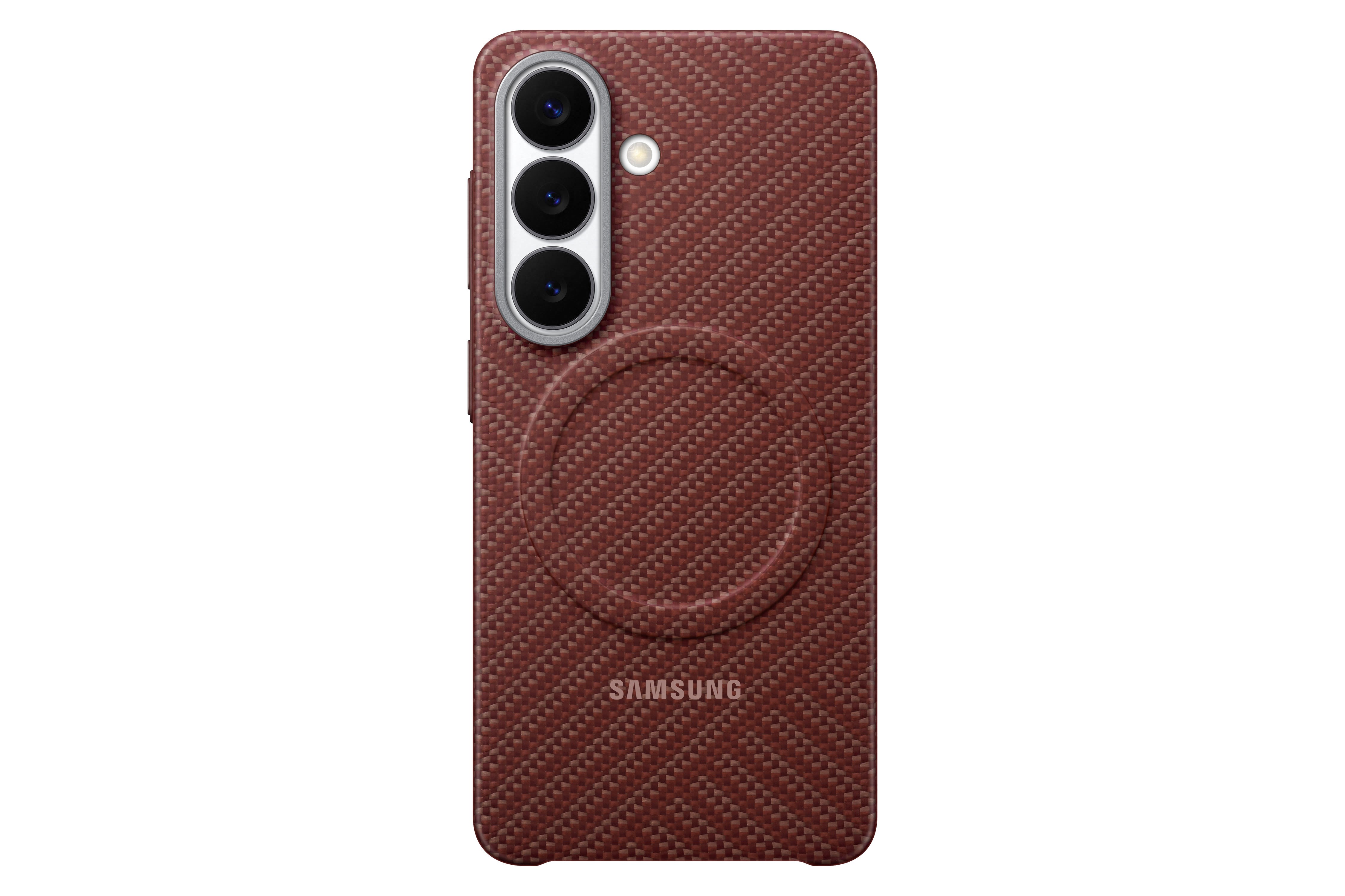Samsung Galaxy S26 Carbon Magnet Case - Coralred - Handys Cover Cases Ef-ks942sregww