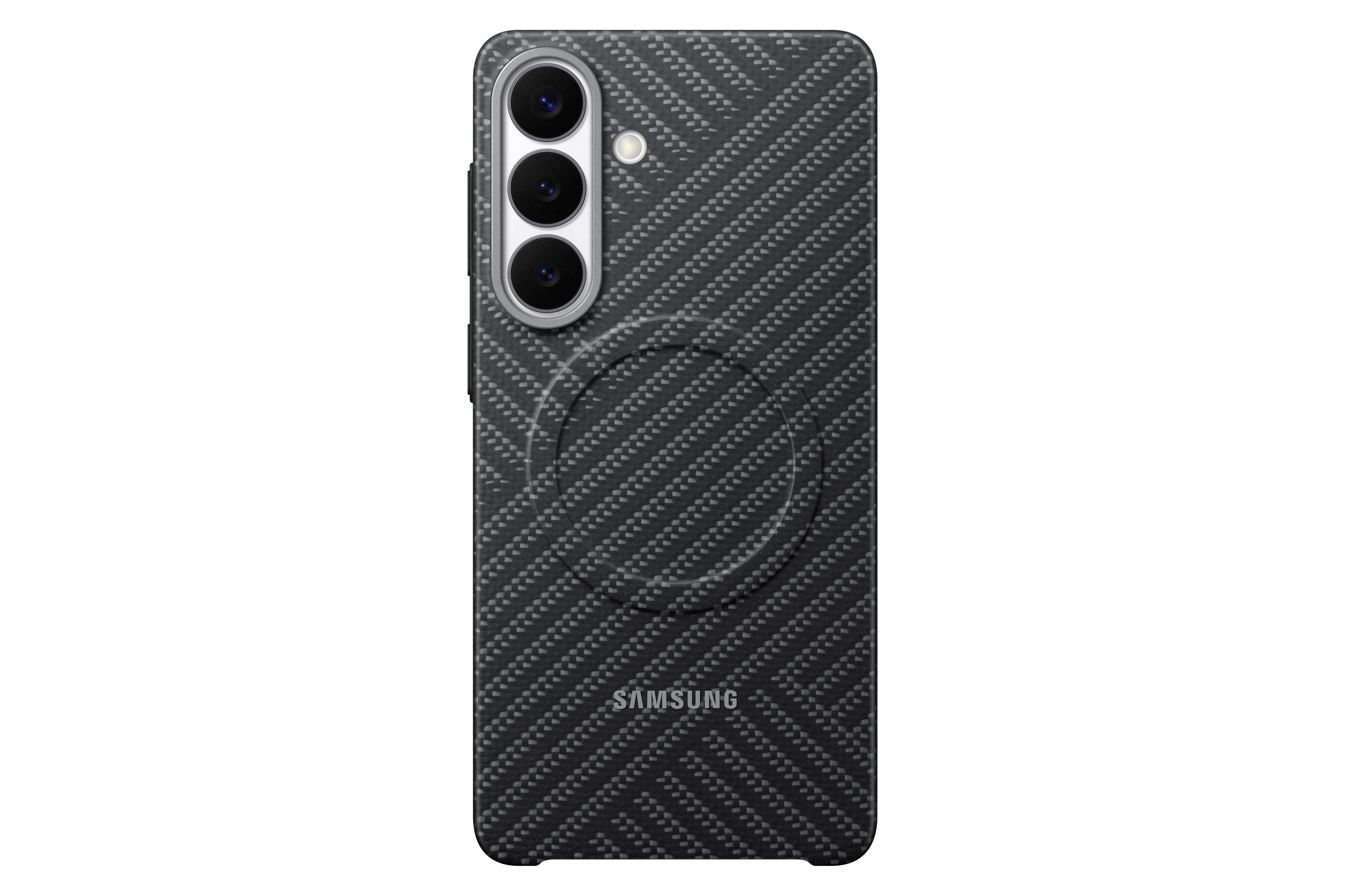 Samsung Galaxy S26+ Carbon Magnet Case - Grey - Handys Cover Cases Ef-ks947ssegww