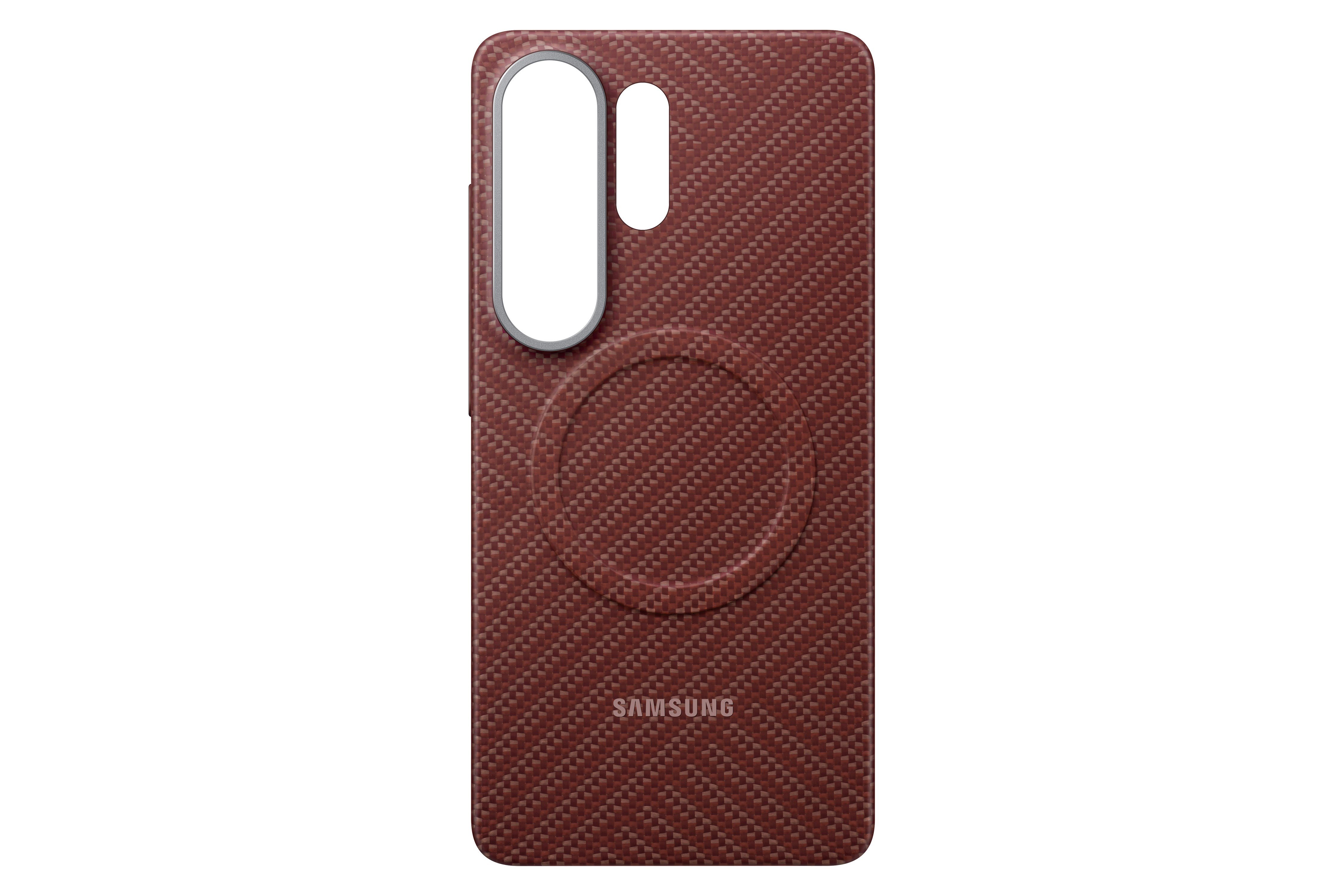 Samsung Galaxy S26 Ultra Carbon Magnet Case - Coralred - Handys Cover Cases Ef-ks948sregww