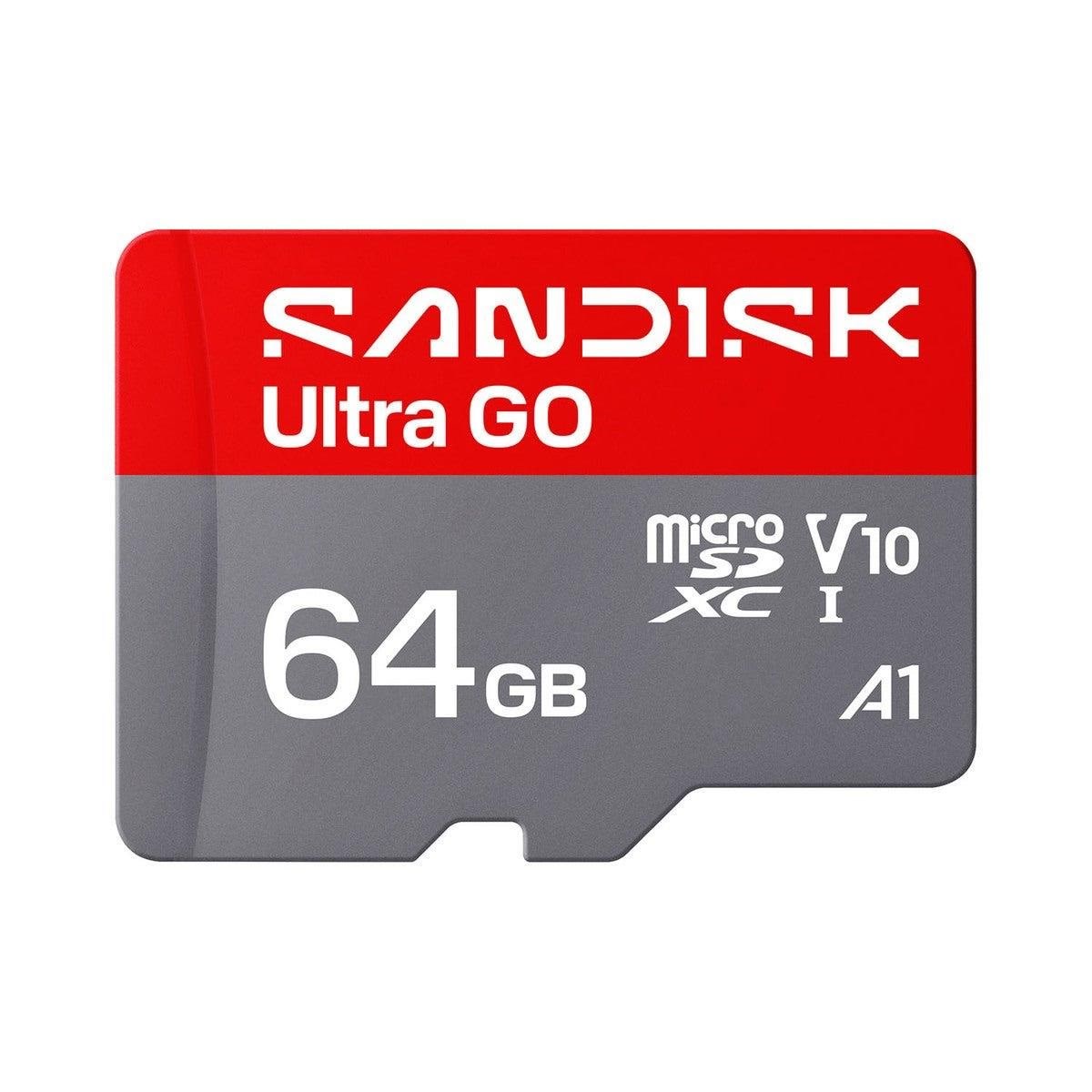 Sandisk Ultra GO Microsd - 140mb/s - 64gb - Speicherkarten Sdsqugn-064g-gn6mn