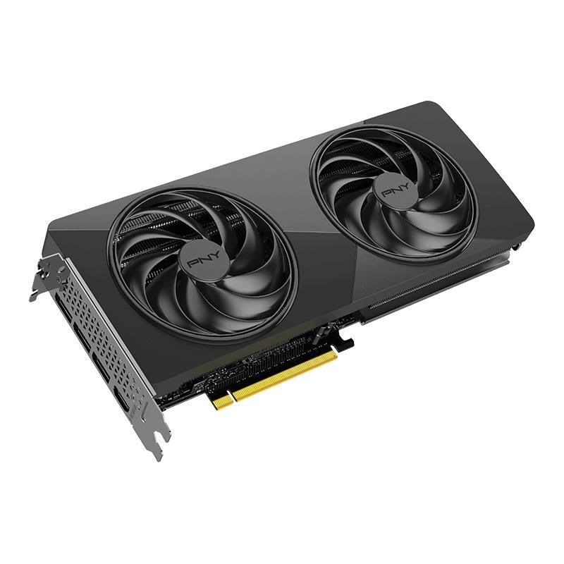 Pny Geforce Rtx 5070 Ti Slim OC - 16gb Gddr7 Ram - Grafikkarte Schwarz Vcg5070t16dfsxpb1-o