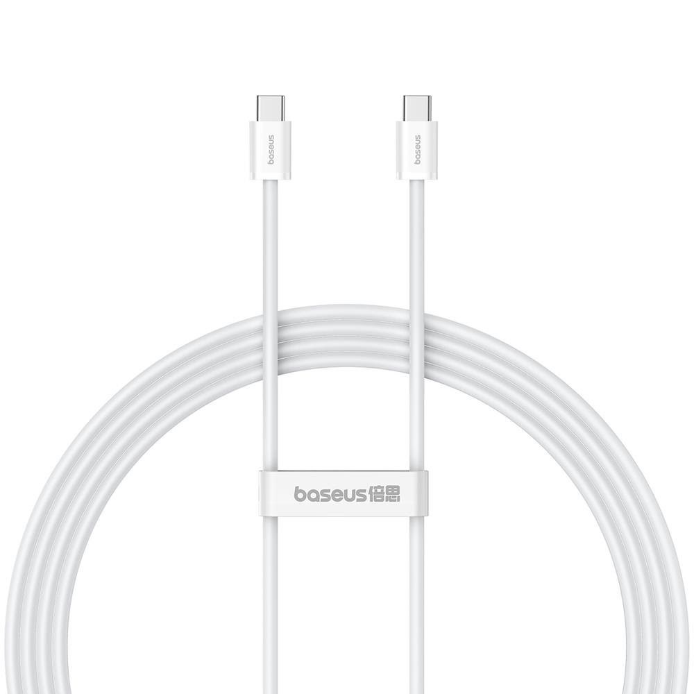 Baseus Superior Series ll Usb-c - Usb-c 30w 480mb/s 2m Cable - White - Usb Kabel Weiß P10365200211-01