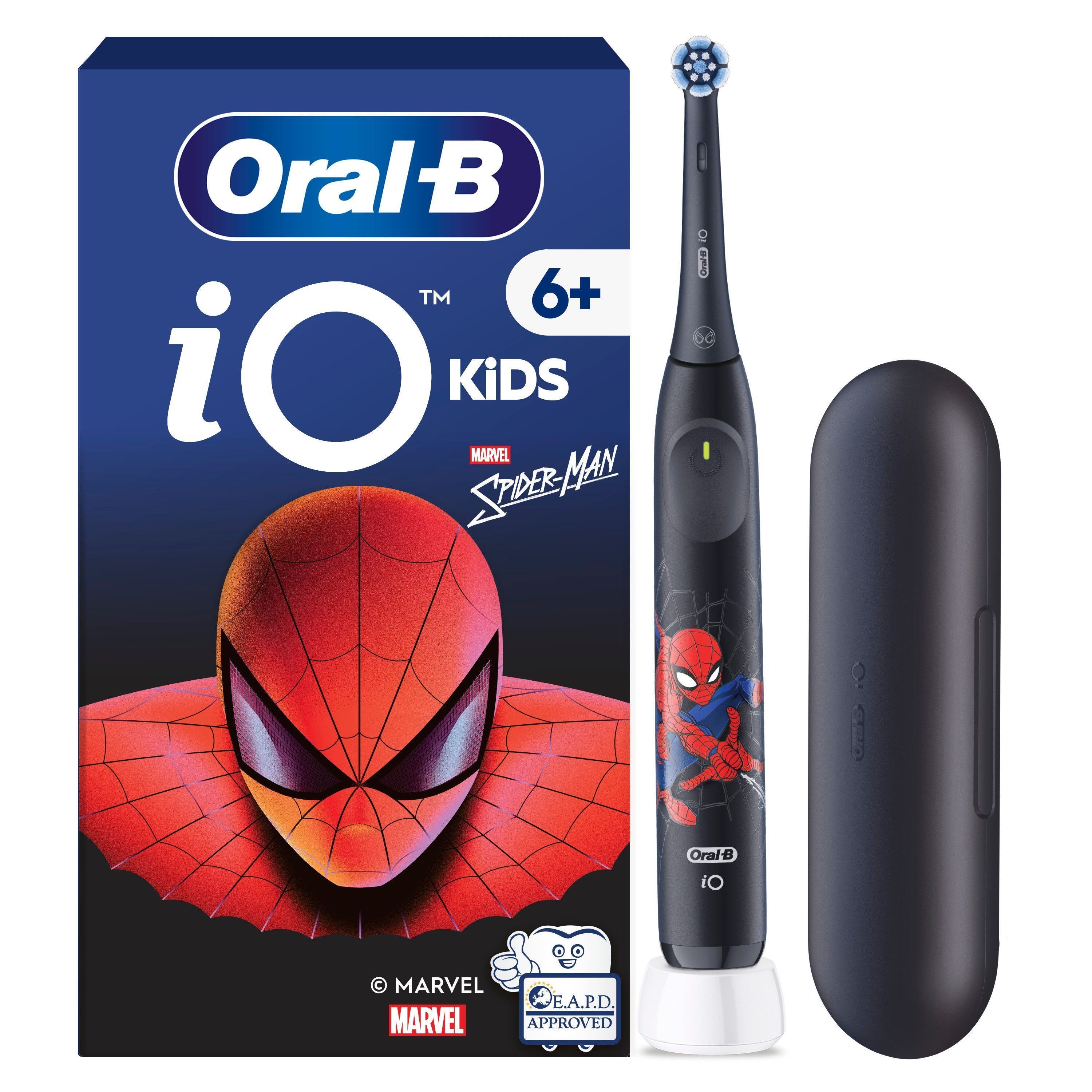 Oral-b Elektrische Zahnbürste Io2 Kids 6+ Spiderman Incl. Travel Case - Elektrische Zahnbuersten
