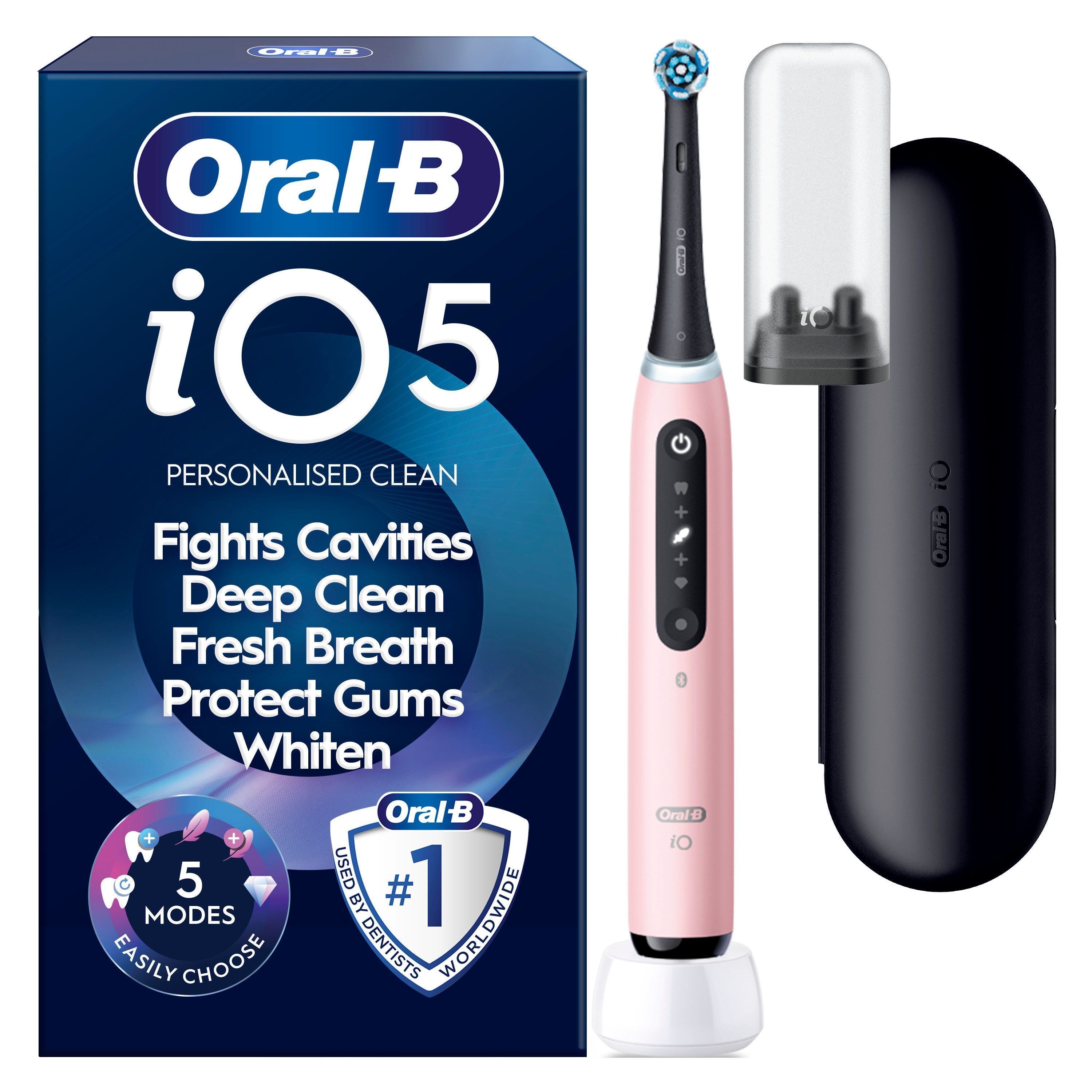 Oral-b Elektrische Zahnbürste Io5 Blush Pink - Elektrische Zahnbuersten 8006530068024