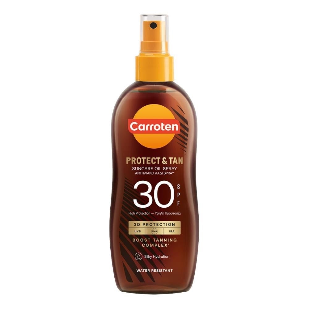Carroten Protect & Tan Body Oil Spf 30 - 150 ml - Koerperpflege