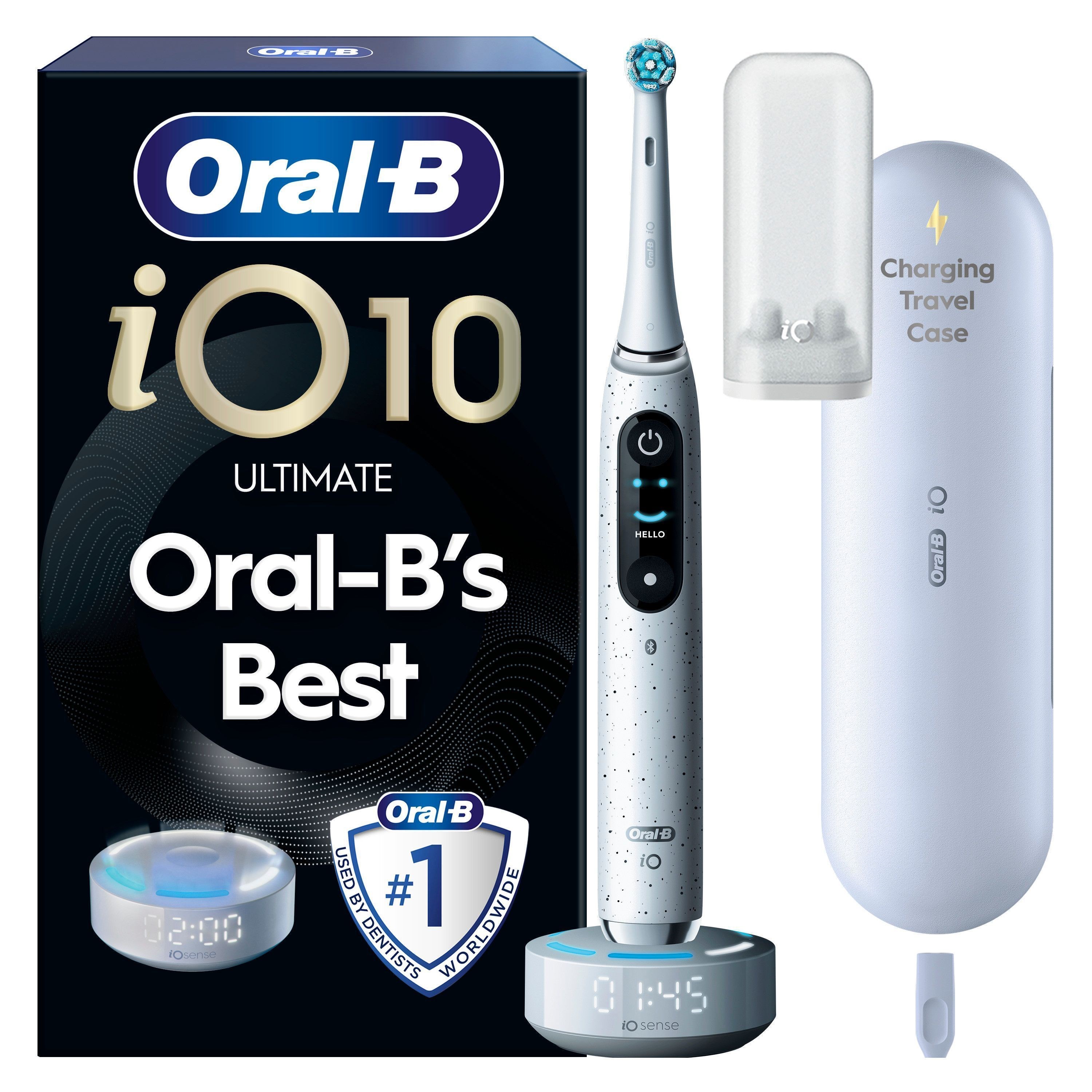 Oral-b Elektrische Zahnbürste Io10 Stardust White - Elektrische Zahnbuersten 8006530067423