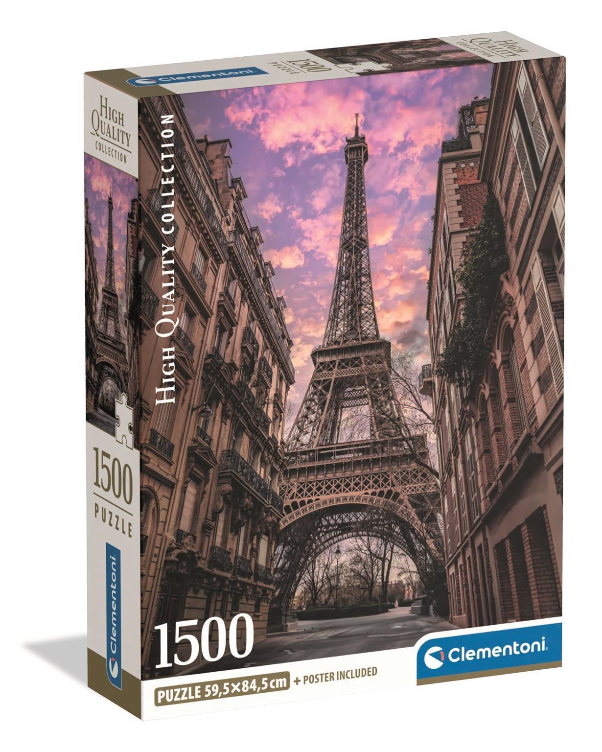 Clementoni Puzzle 1500 Pcs CB High Quality Collection Paris Awakens