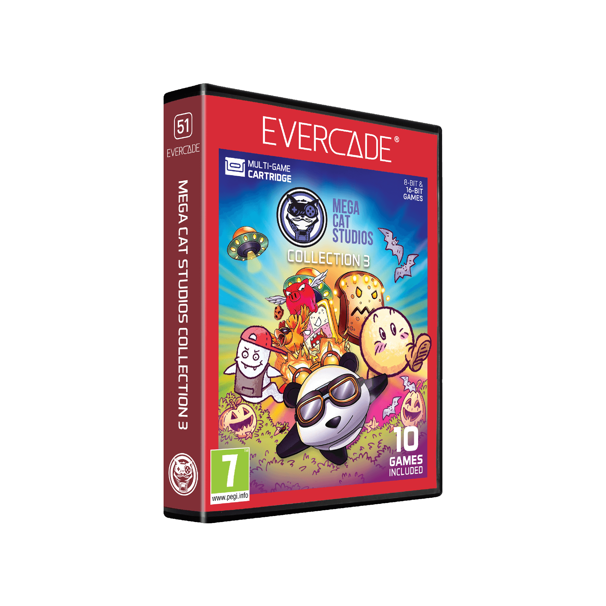 Mega Cat Studios Collection 3 - Evercade - Retro - Pegi 7 - Spiele 5060990242175