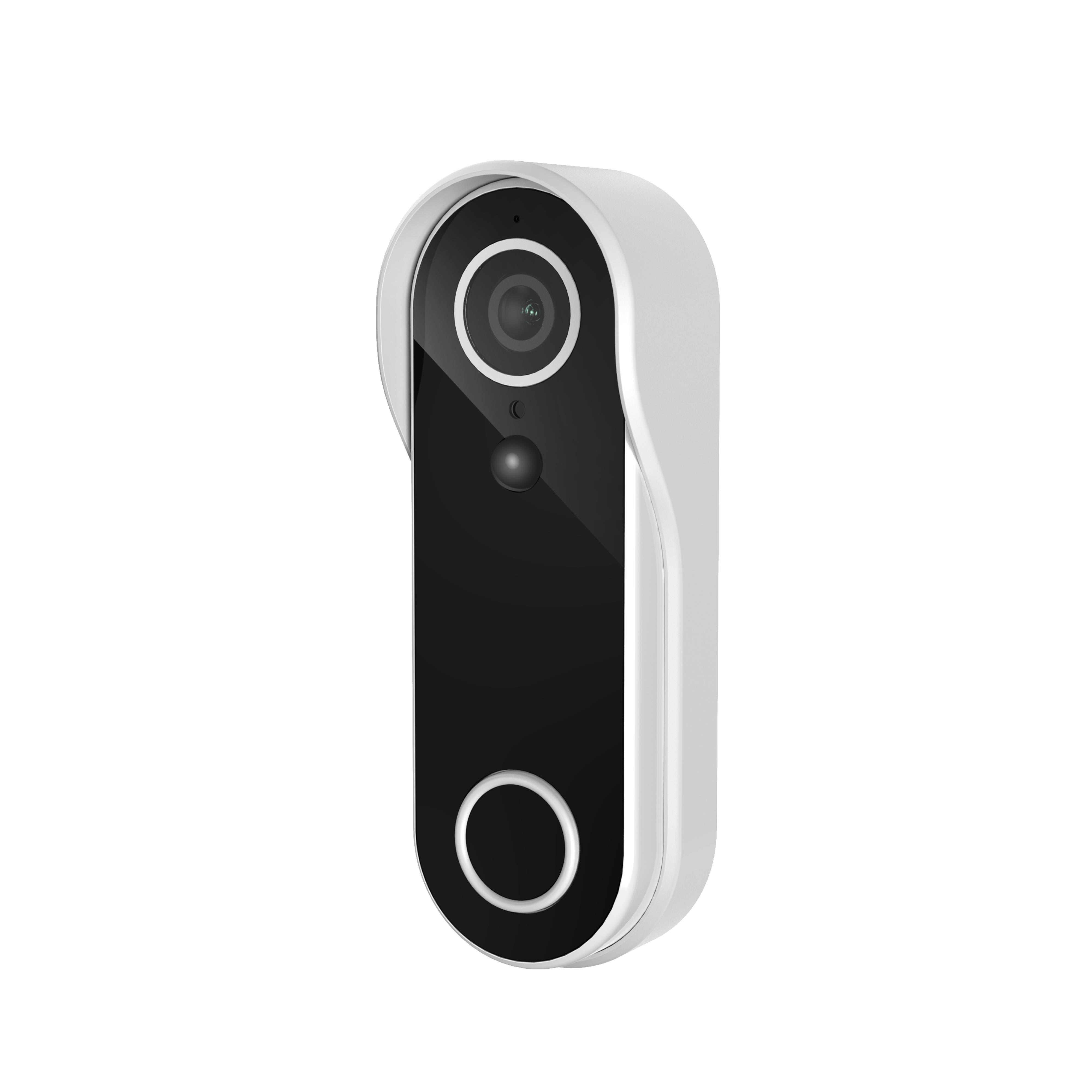 Denver Vdb-218 - Smart Video Doorbell With Wi-fi (Tuya Compatible) & Included Indoor Chime - Smart Home