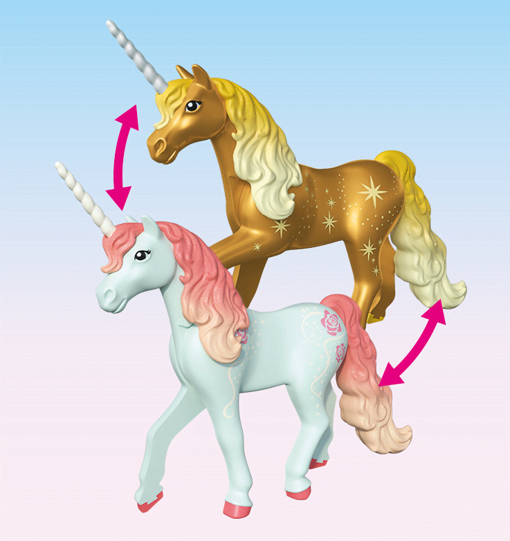 Playmobil Sammel-einhorn: Himmelsrose Mit Fee - Figuren