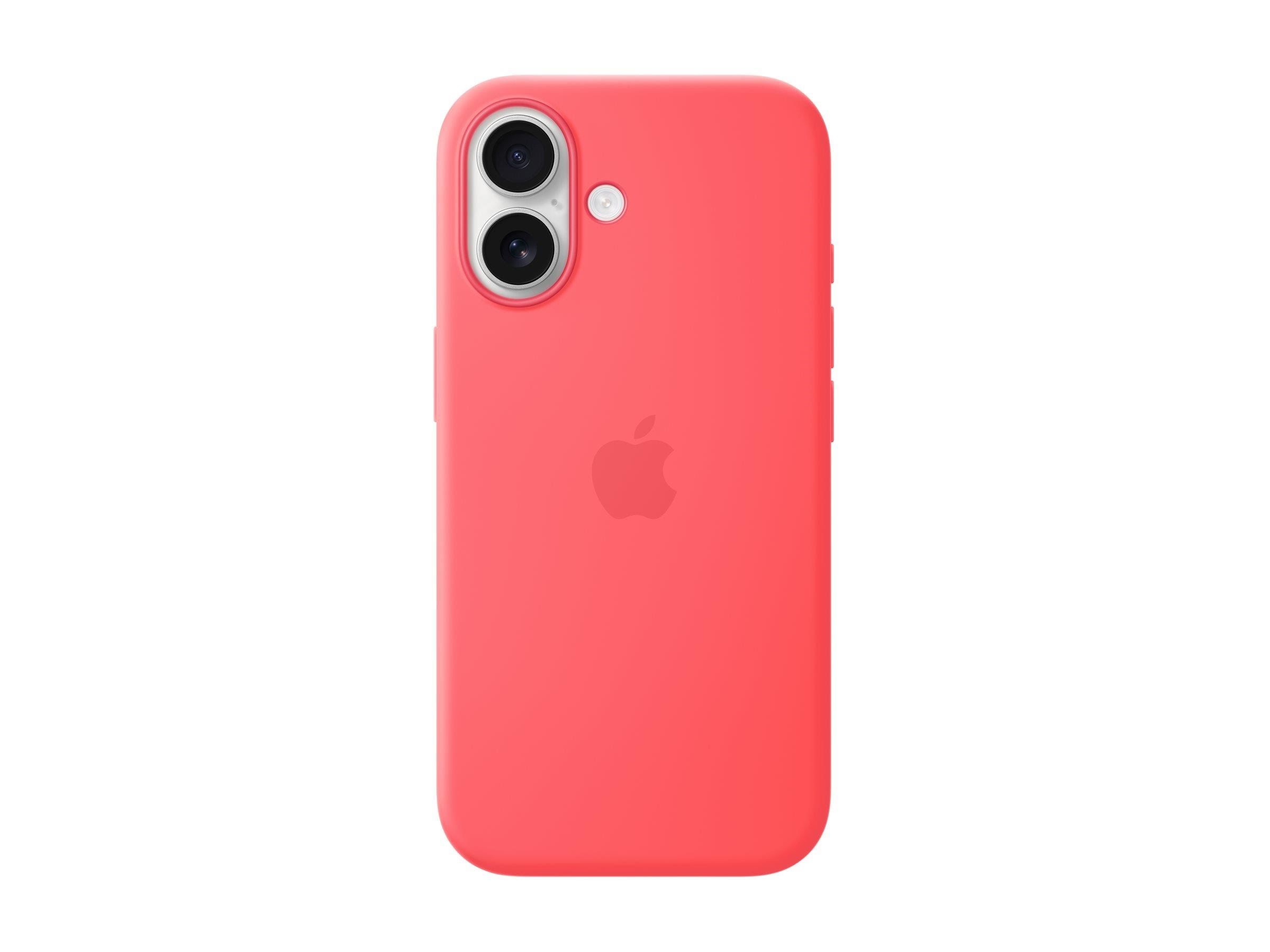 Apple Iphone 17 Silicone Case With Magsafe - Bright Guava - Handys Cover Cases Mhvq4zm/a