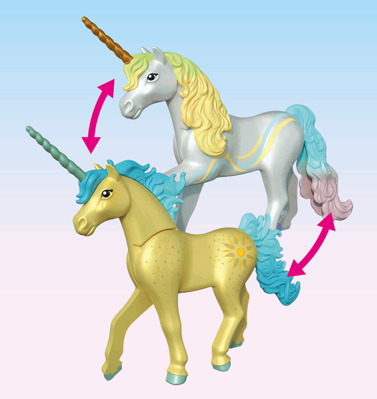 Playmobil Sammel-einhorn: Sonnenscheinblüte Mit Fee - Figuren