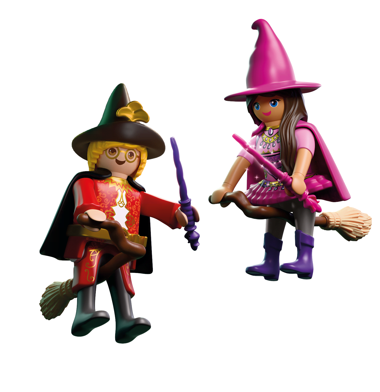 Playmobil Duopack Hexe Und Zauberer - Figuren 72023