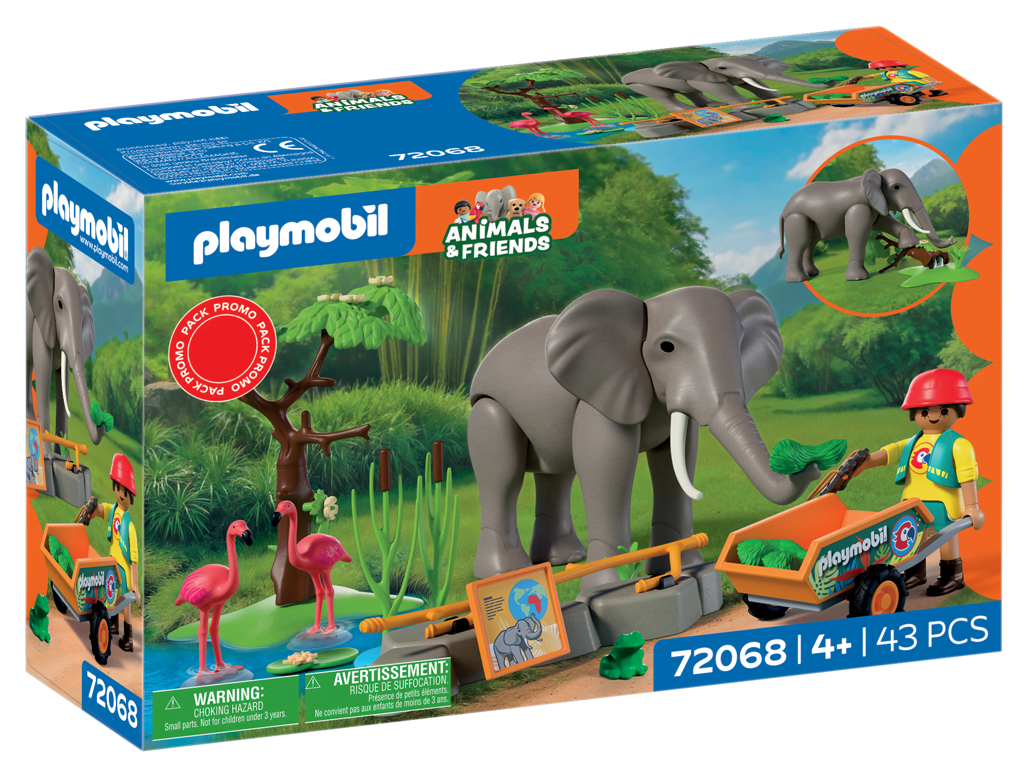 Playmobil Tiere & Freunde - Elefant Mit Tierpfleger