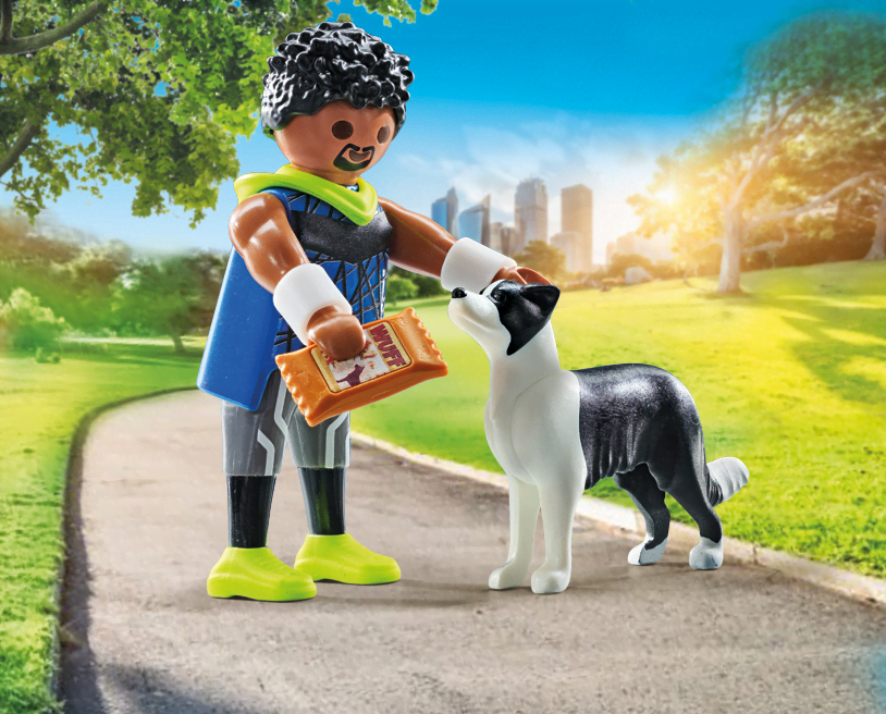 Playmobil Jogger Mit Border Collie - Figuren