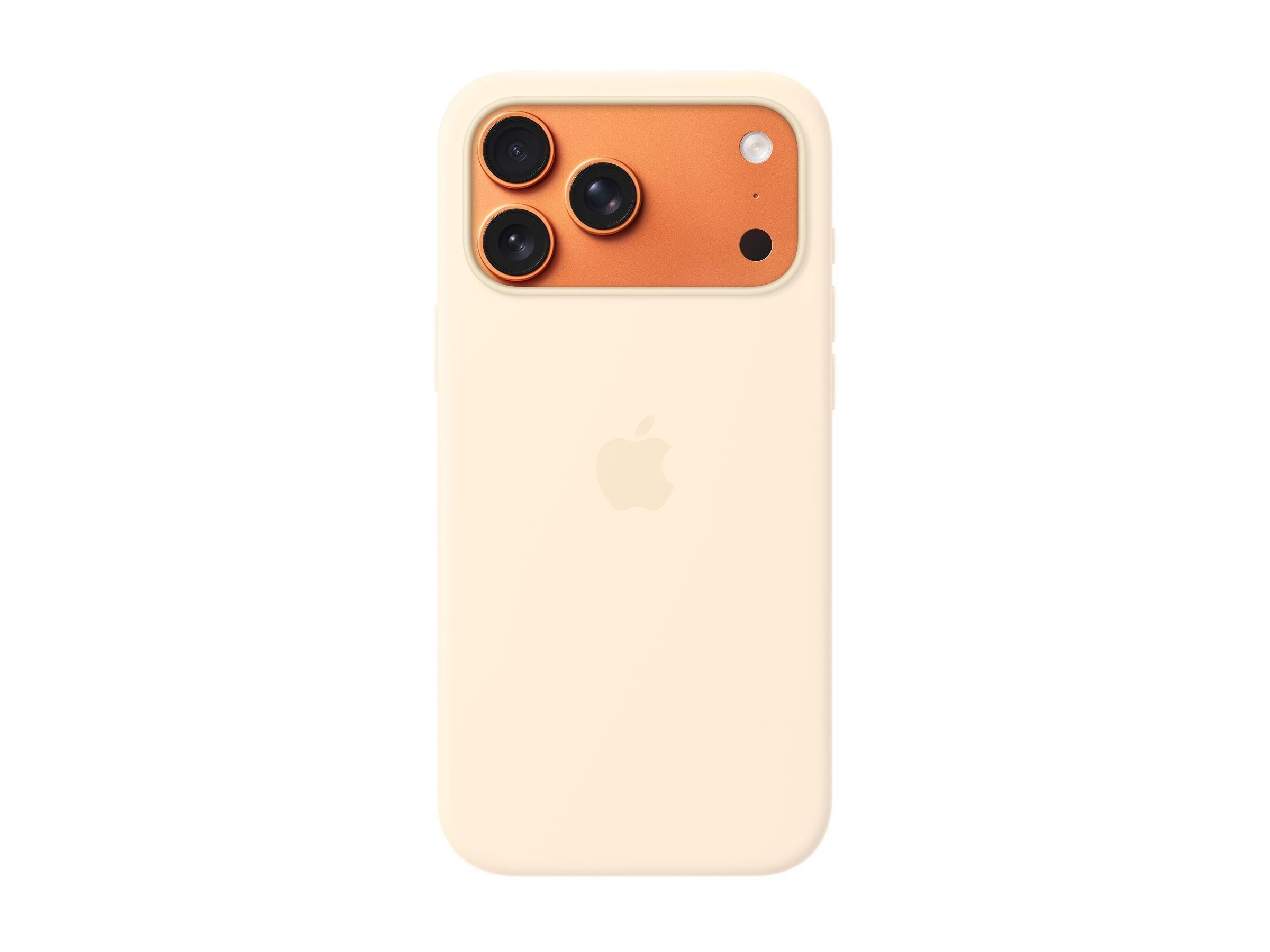 Apple Iphone 17 Pro Max Silicone Case With Magsafe - Vanilla - Handys Cover Cases