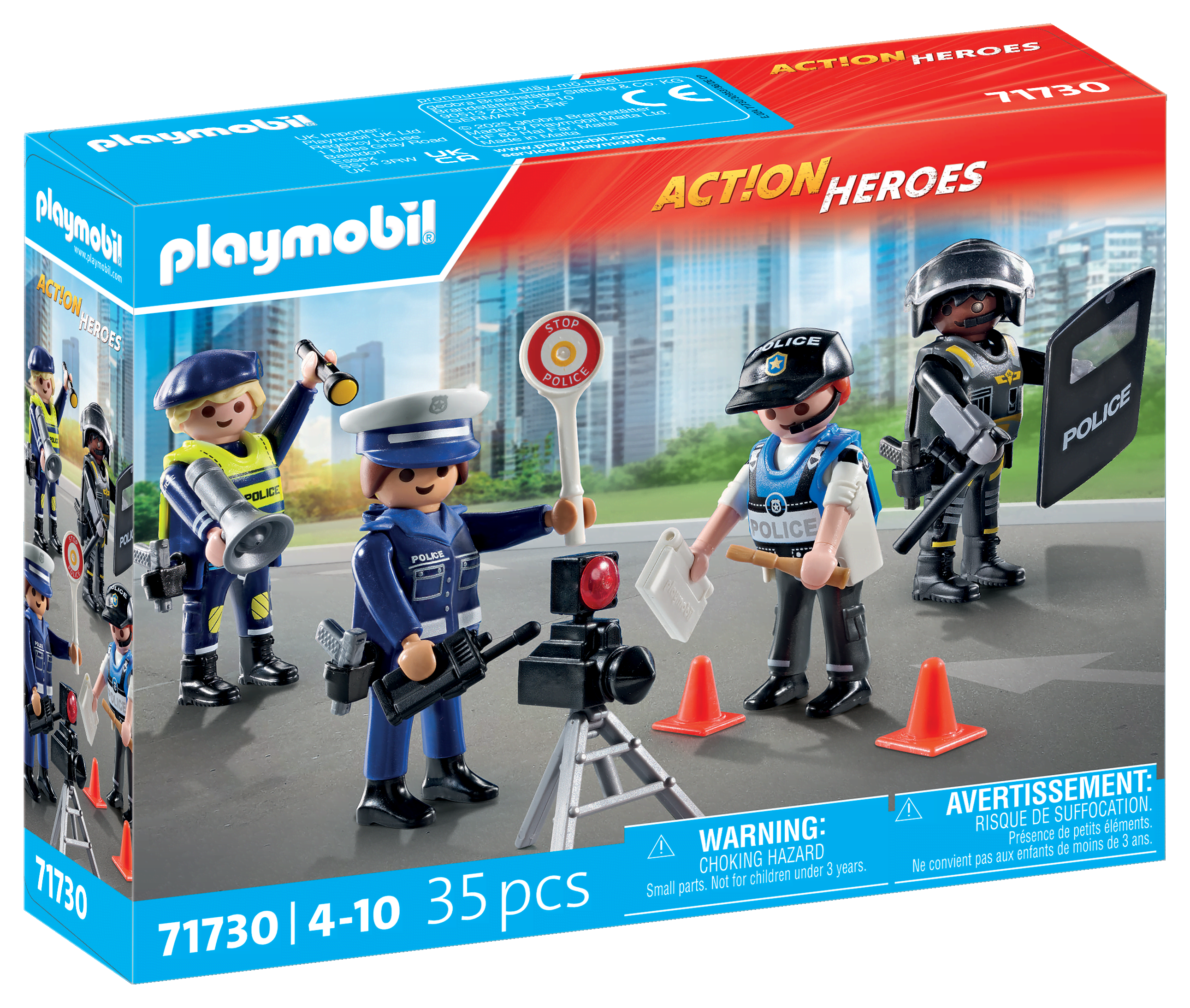 Playmobil City Action - Polizei-figuren-set