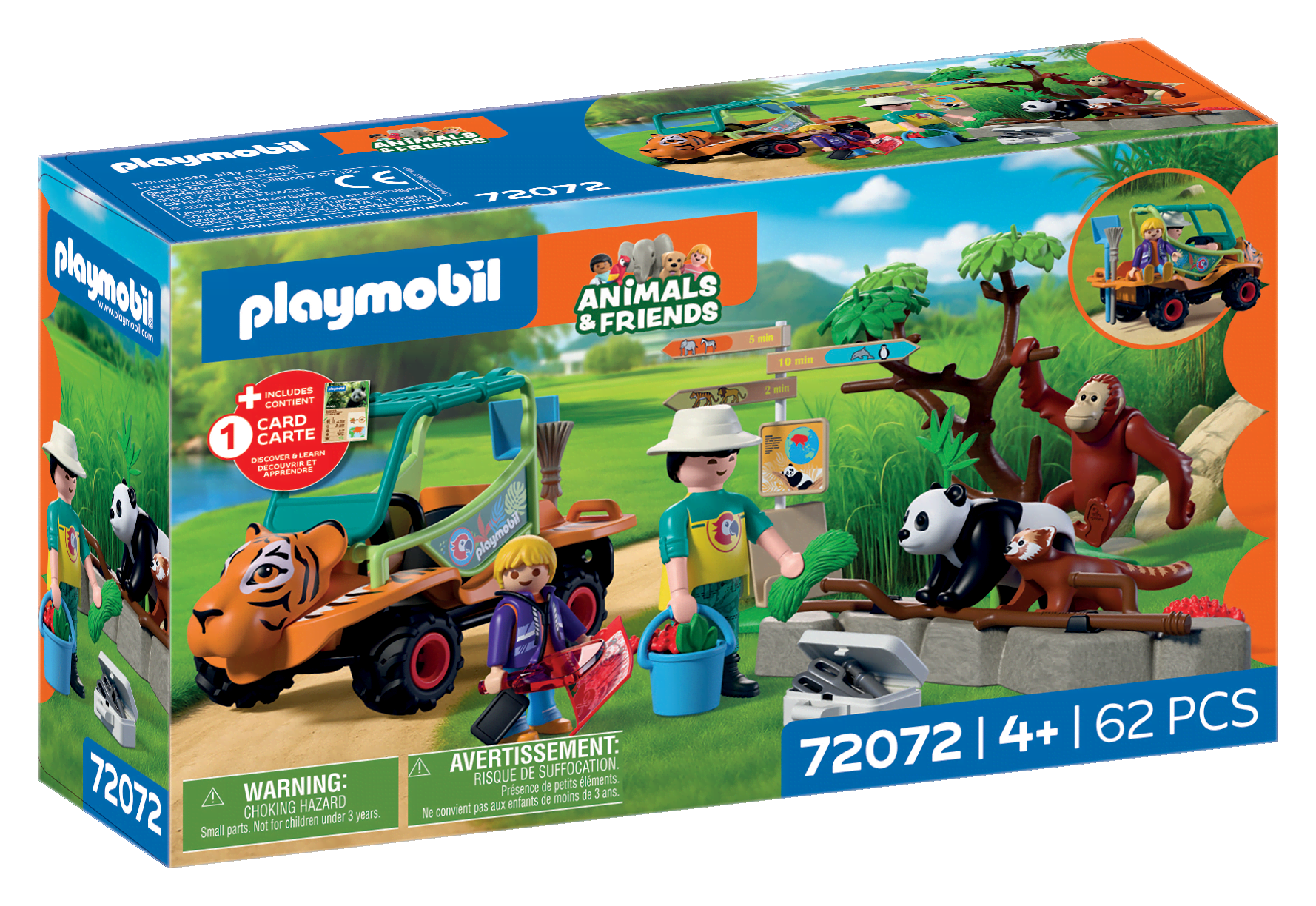 Playmobil Tiere & Freunde - Zoo: Tierpfleger Mit Fahrzeug