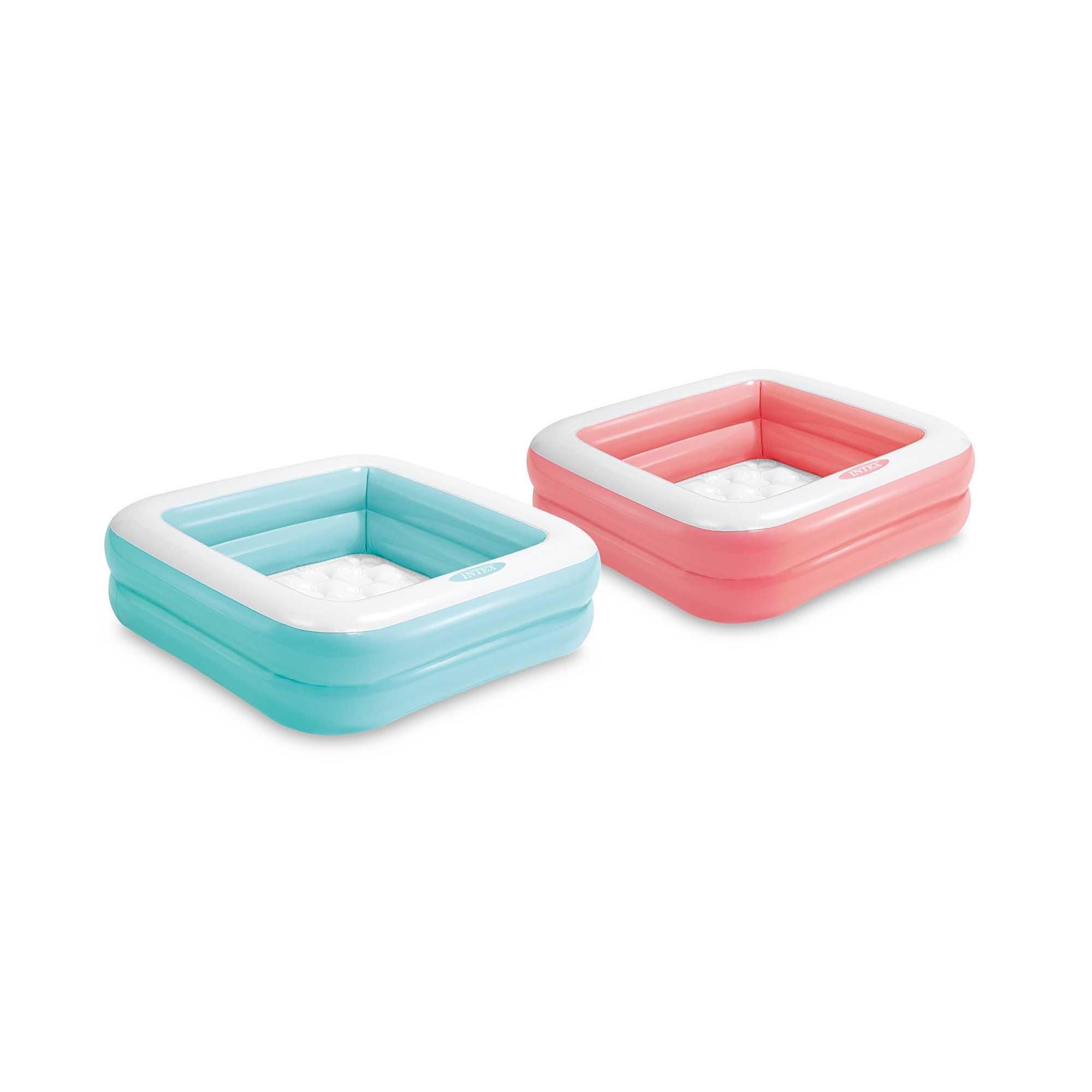 Intex Play Box Pools, Sort., 57l, 86x86x25 cm