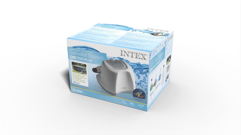 Intex Qs700 Plus Krystal Clear Salzwassersystem (12v) - Pools