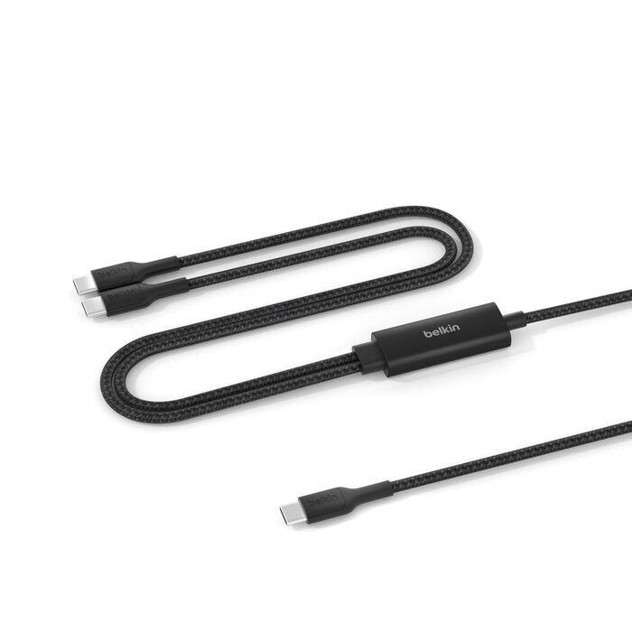 Belkin Boostcharge Pro 140w Dual Usb-c Cable - 1.5m - Black - Usb Kabel Schwarz Cac004hq1.5mbk