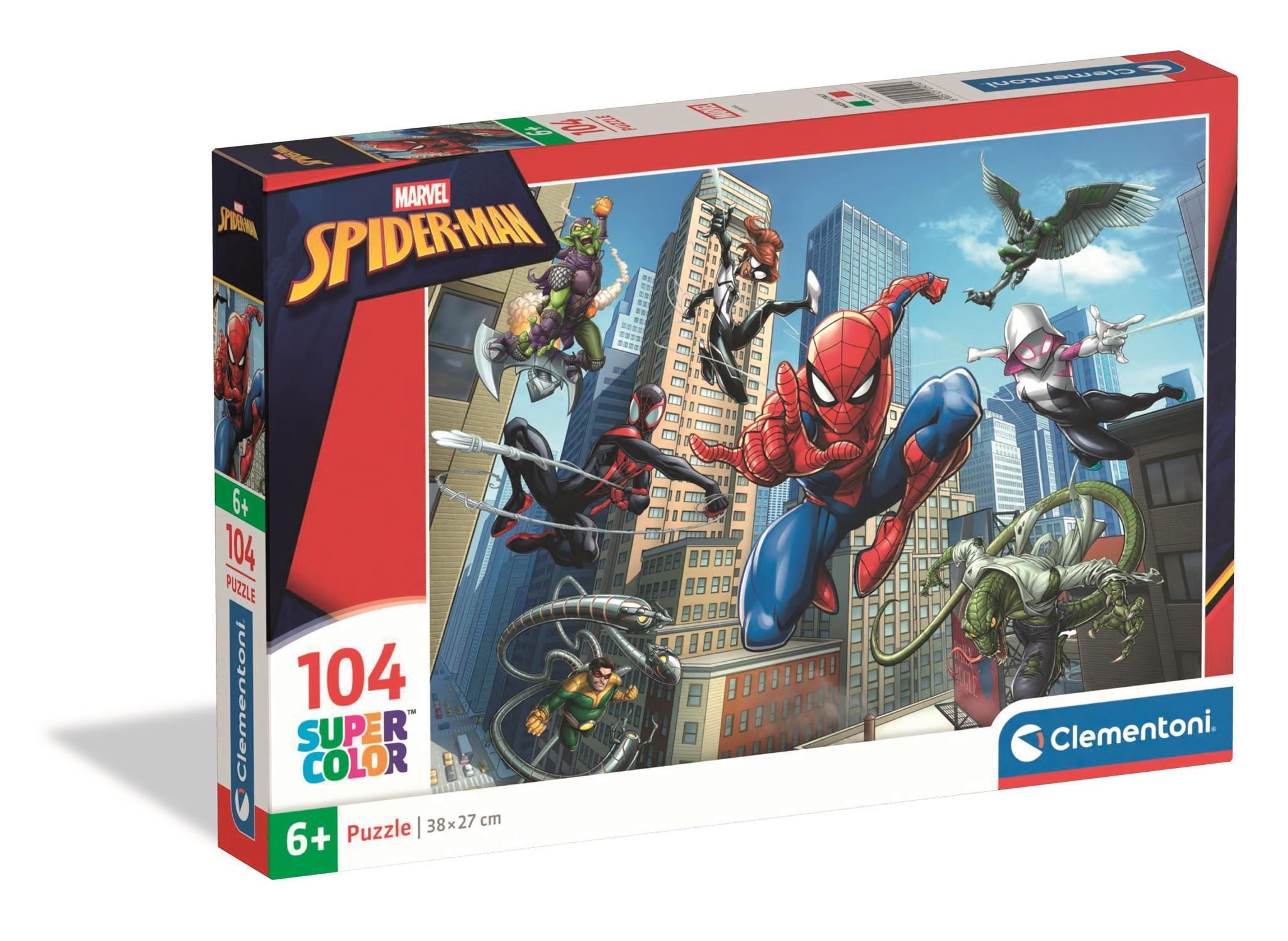 Clementoni Puzzle 104 Pcs Spider-man 25012