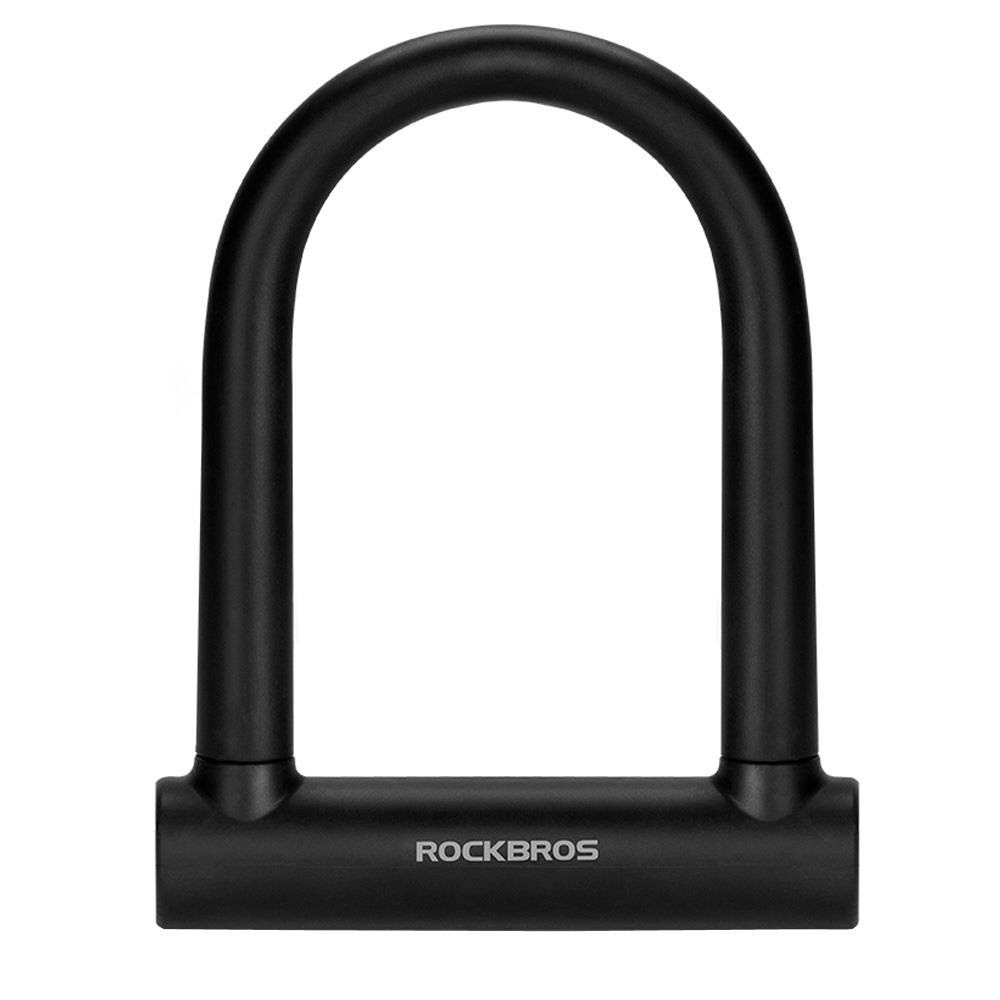 Rockbros Rks610-bk U-lock Bicycle Lock - Black - Fahrradzubehoer