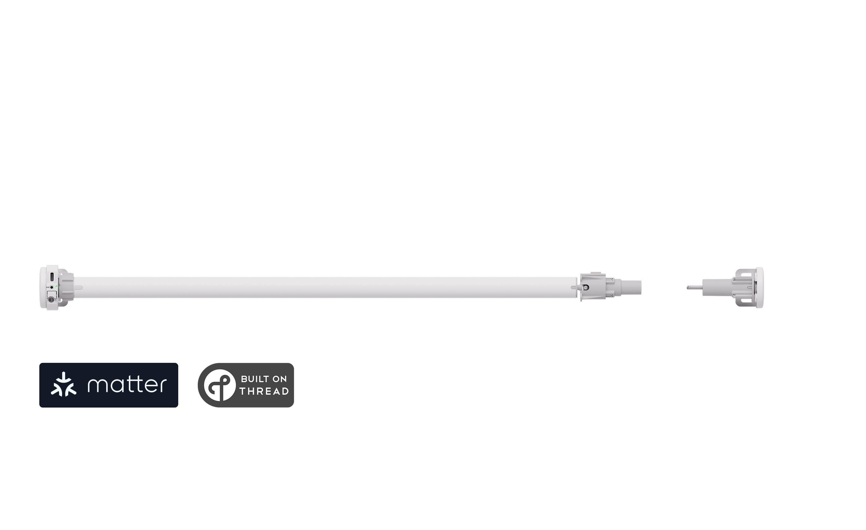 Eve Motionblinds Upgrade Kit For Roller Blinds (Matter) - Motor For Small Diameter Tubes - Smart Home