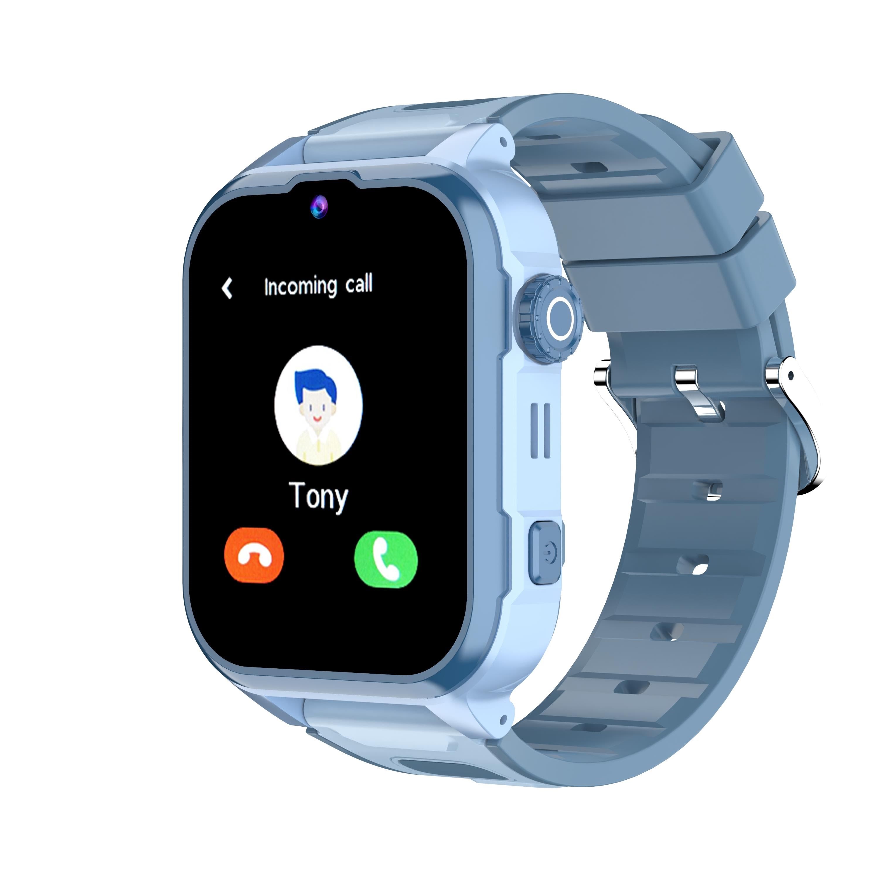 Denver Swgl-149bu - Kids Smart Watch With 4G Gps & Camera - Smartwatches Pulsuhren Sportuhren Schrittzaehler Blue