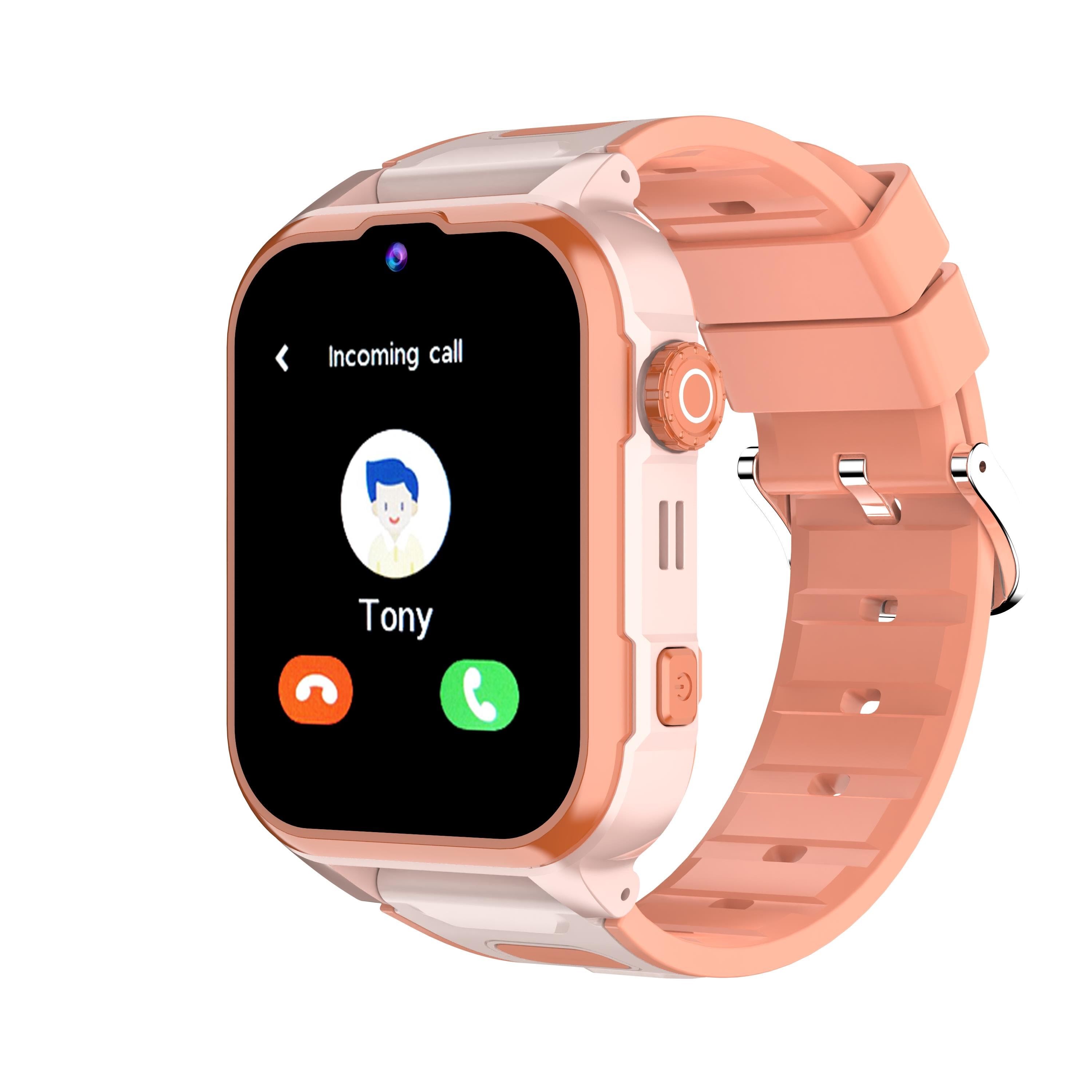 Denver Swgl-149or - Kids Smart Watch With 4G Gps & Camera - Smartwatches Pulsuhren Sportuhren Schrittzaehler Rose