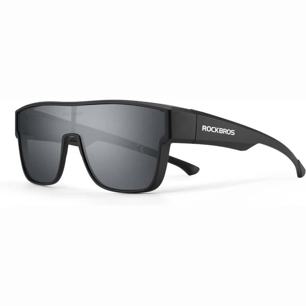 Rockbros Sp304 Polarized Cycling Glasses - Black - Fahrradzubehoer 14130003001