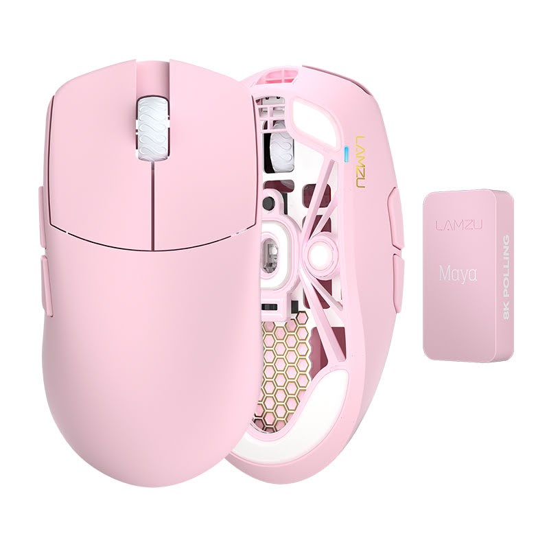 Lamzu Maya Champion Edition - Gaming Maus (Pink)